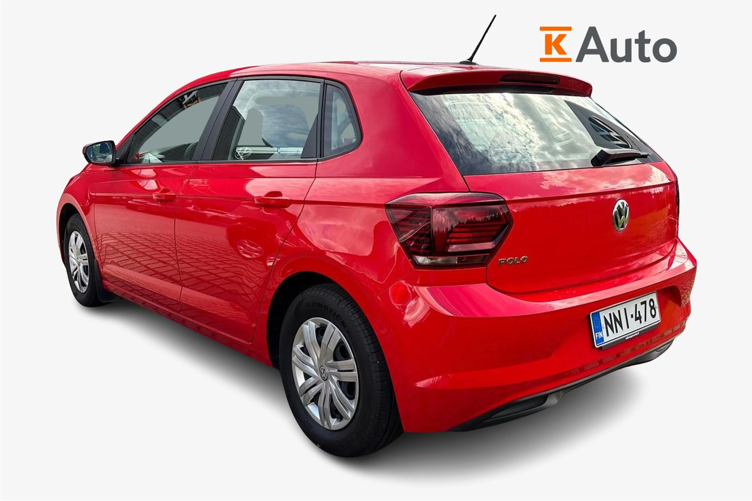 punainen Volkswagen Polo 2020 kuva 2.