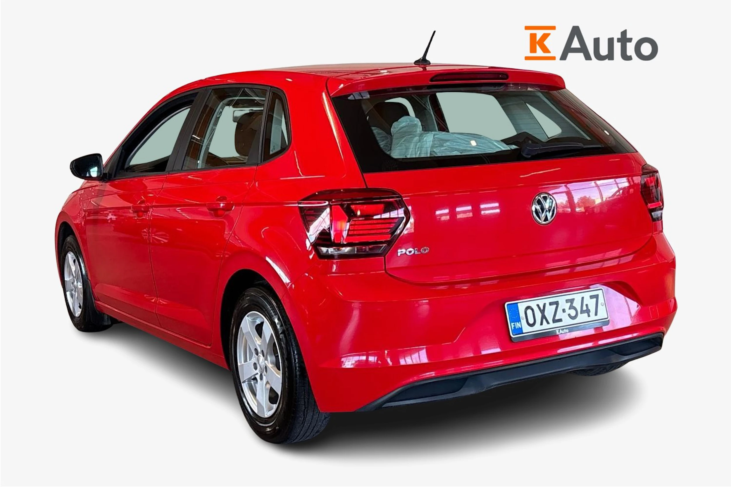 punainen Volkswagen Polo 2020 kuva 3.