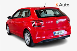 punainen Volkswagen Polo 2020 kuva 3.