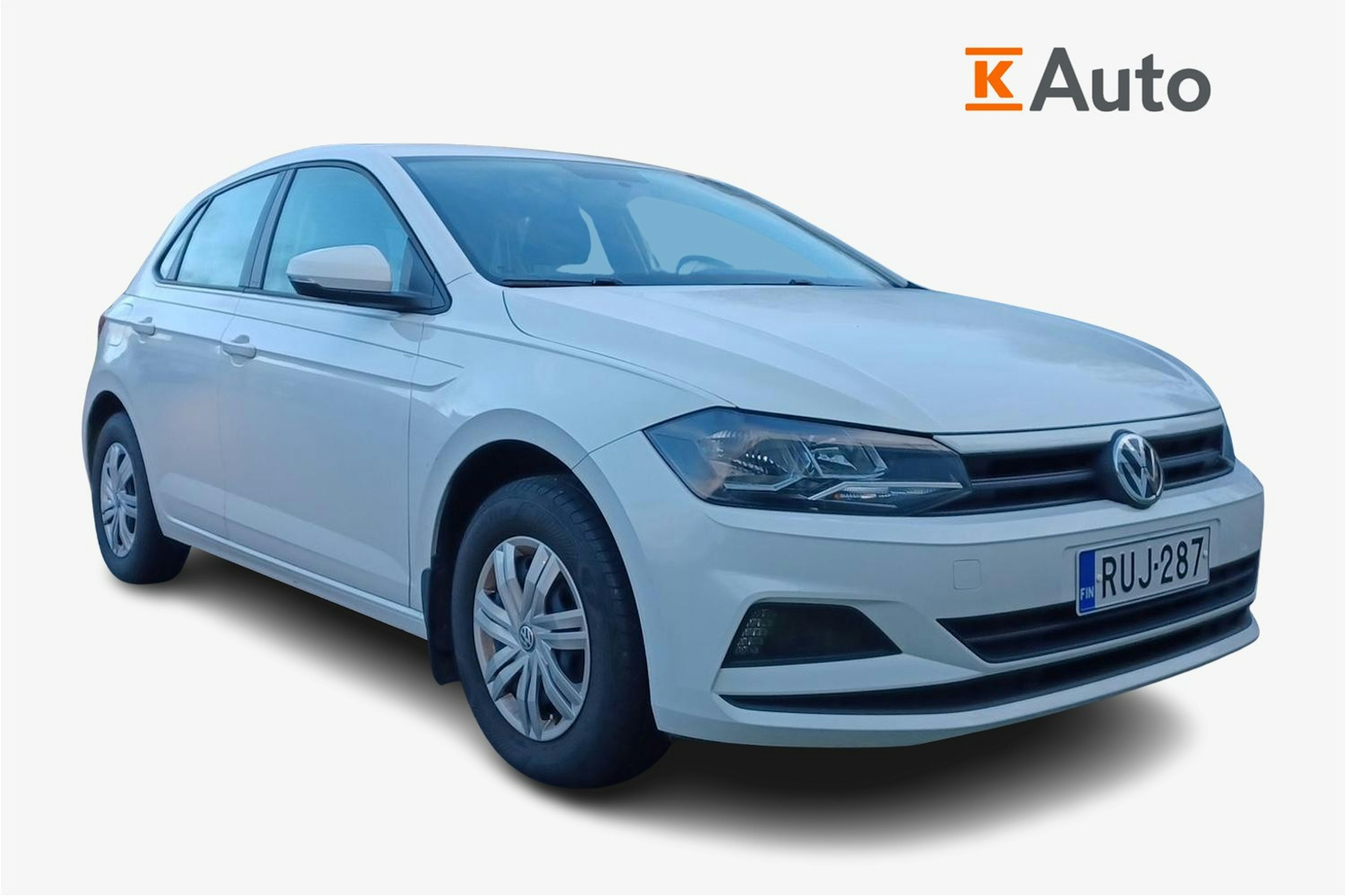 valkoinen Volkswagen Polo 2020 kuva 1.