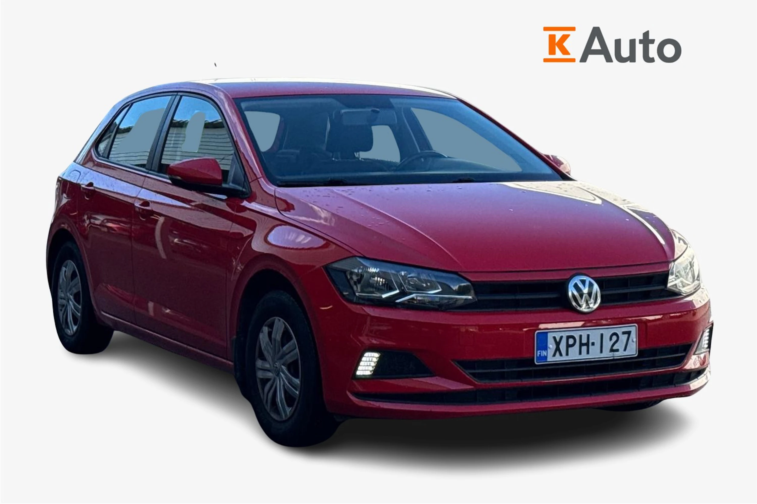 punainen Volkswagen Polo 2020 kuva 1.