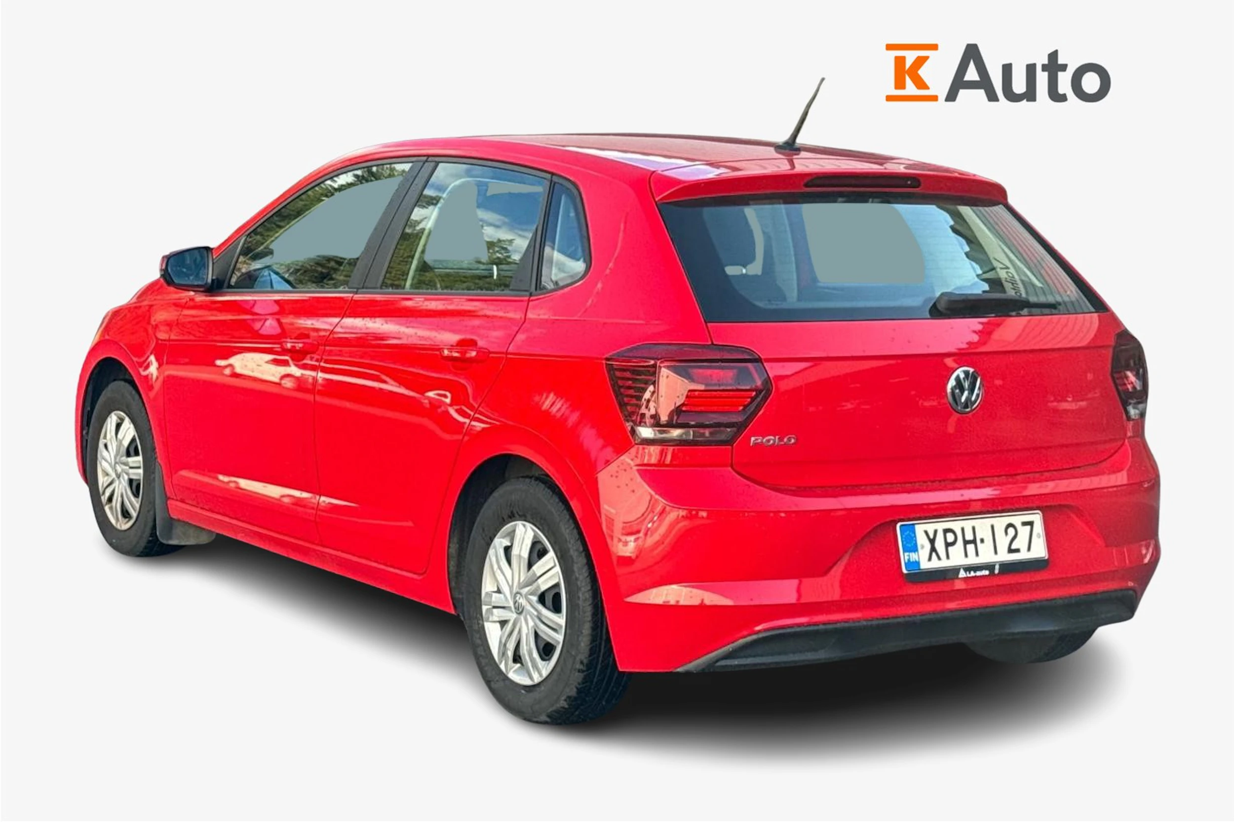 punainen Volkswagen Polo 2020 kuva 2.