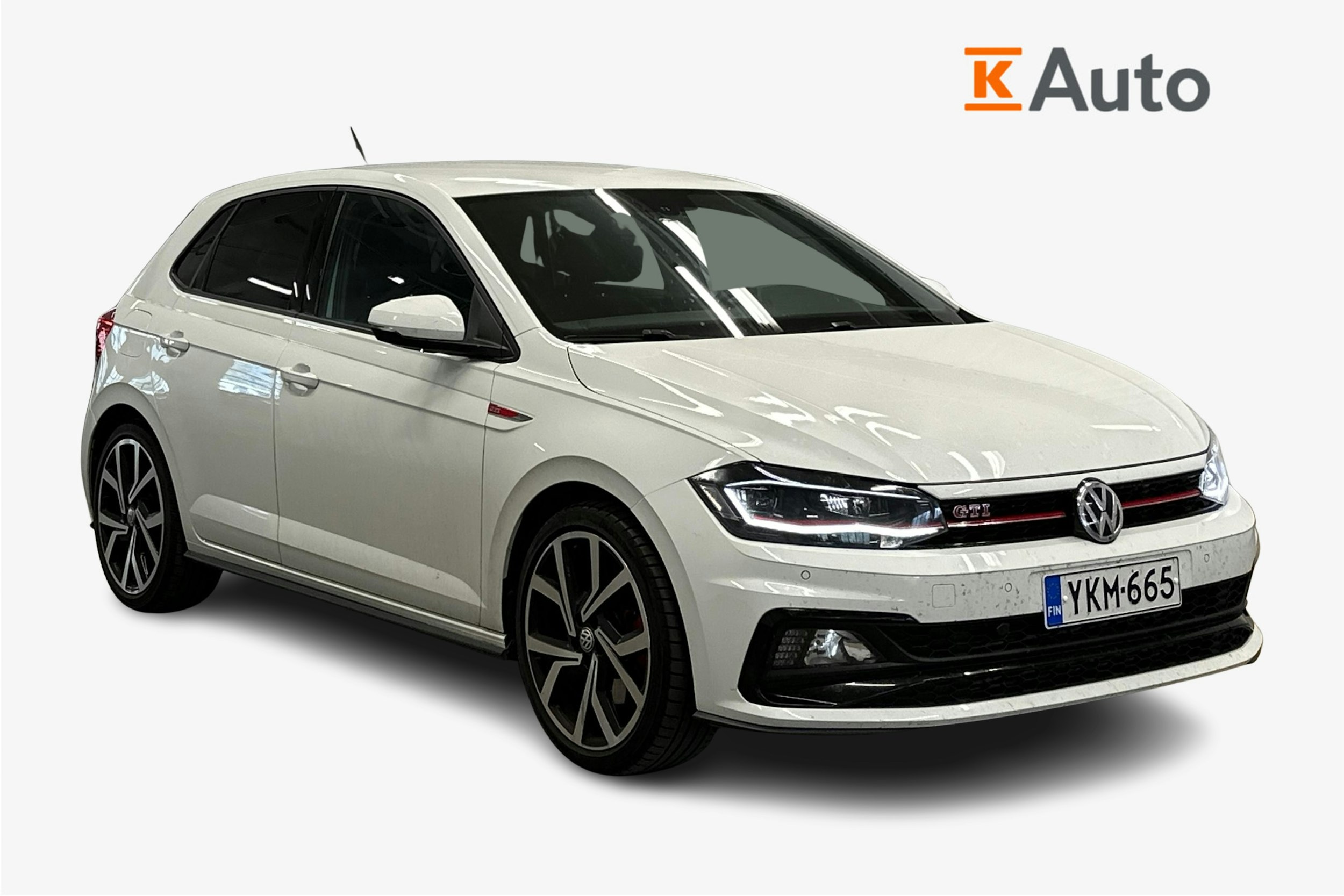 valkoinen Volkswagen Polo 2020 kuva 1.