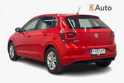 punainen Volkswagen Polo 2020 kuva 3.