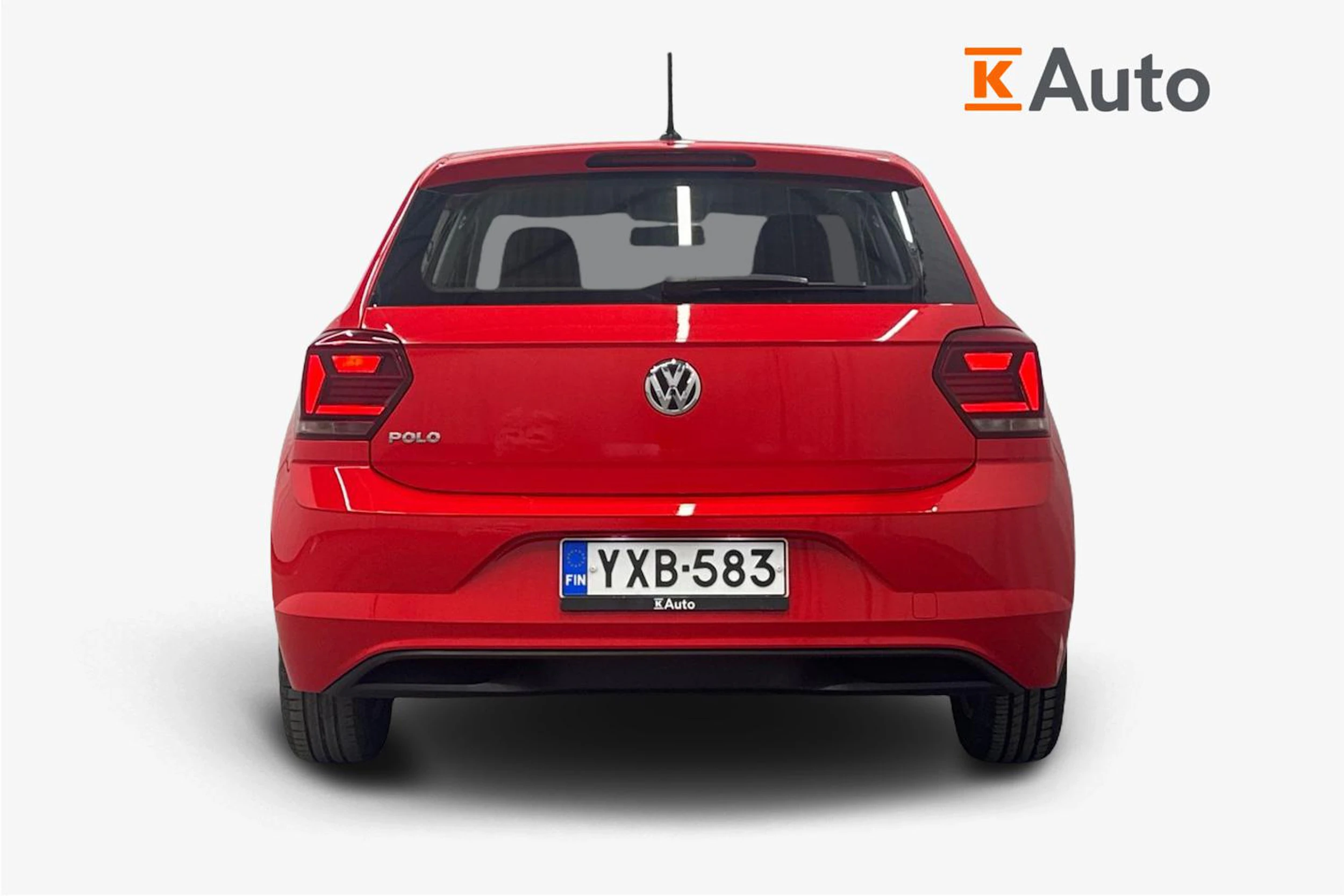 punainen Volkswagen Polo 2020 kuva 4.
