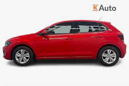 punainen Volkswagen Polo 2020 kuva 7.