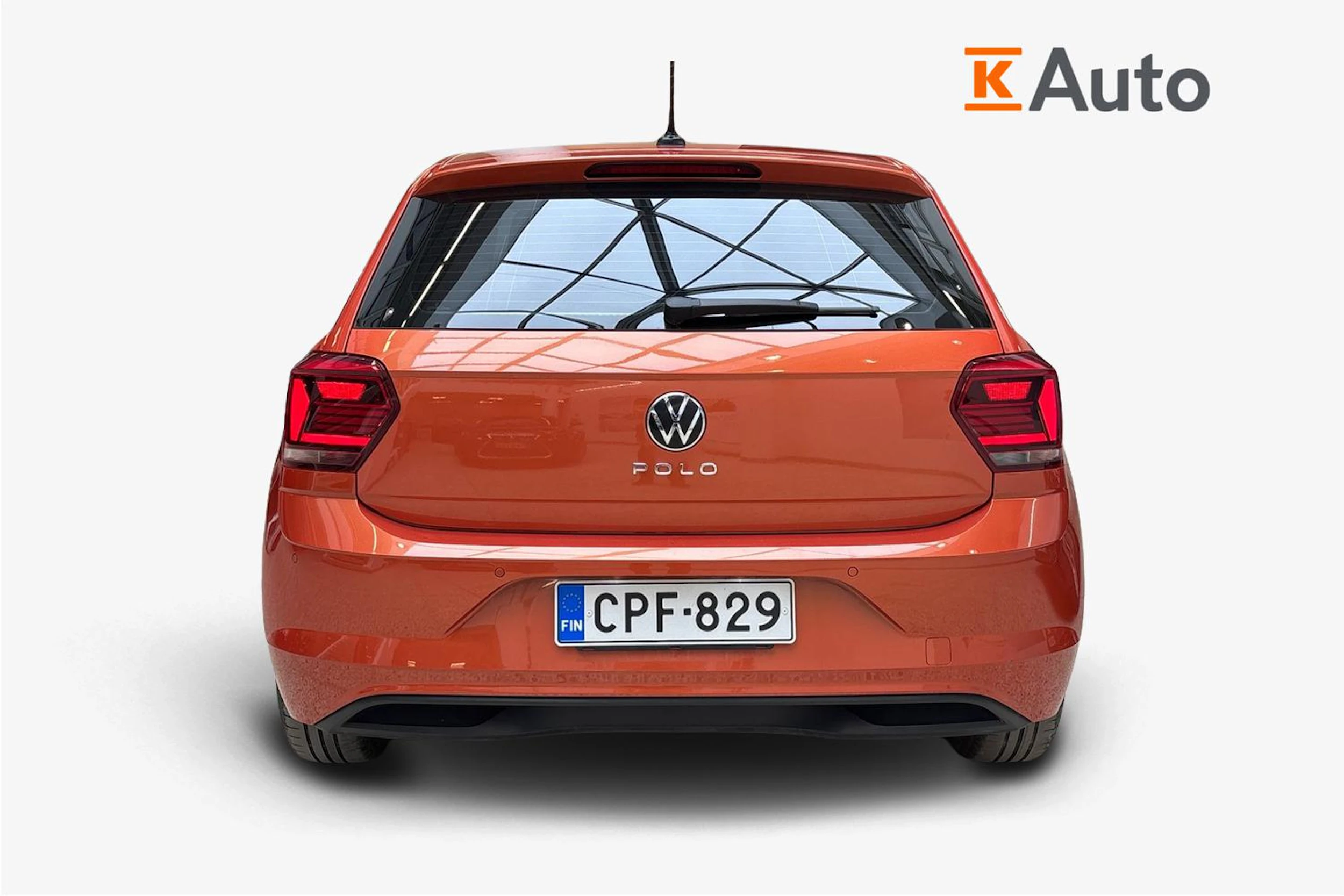 oranssi Volkswagen Polo 2021 kuva 4.