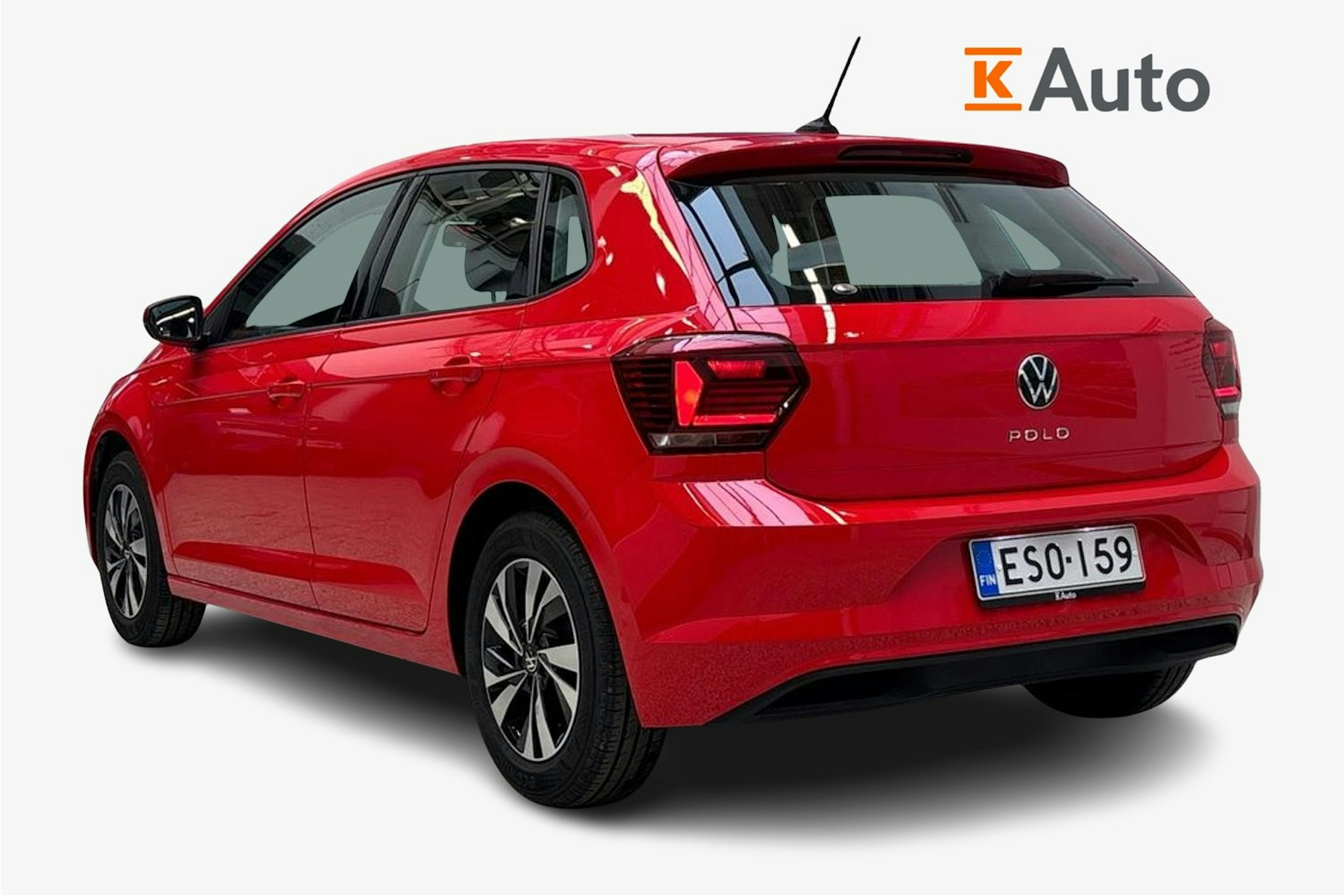 punainen Volkswagen Polo 2021 kuva 2.