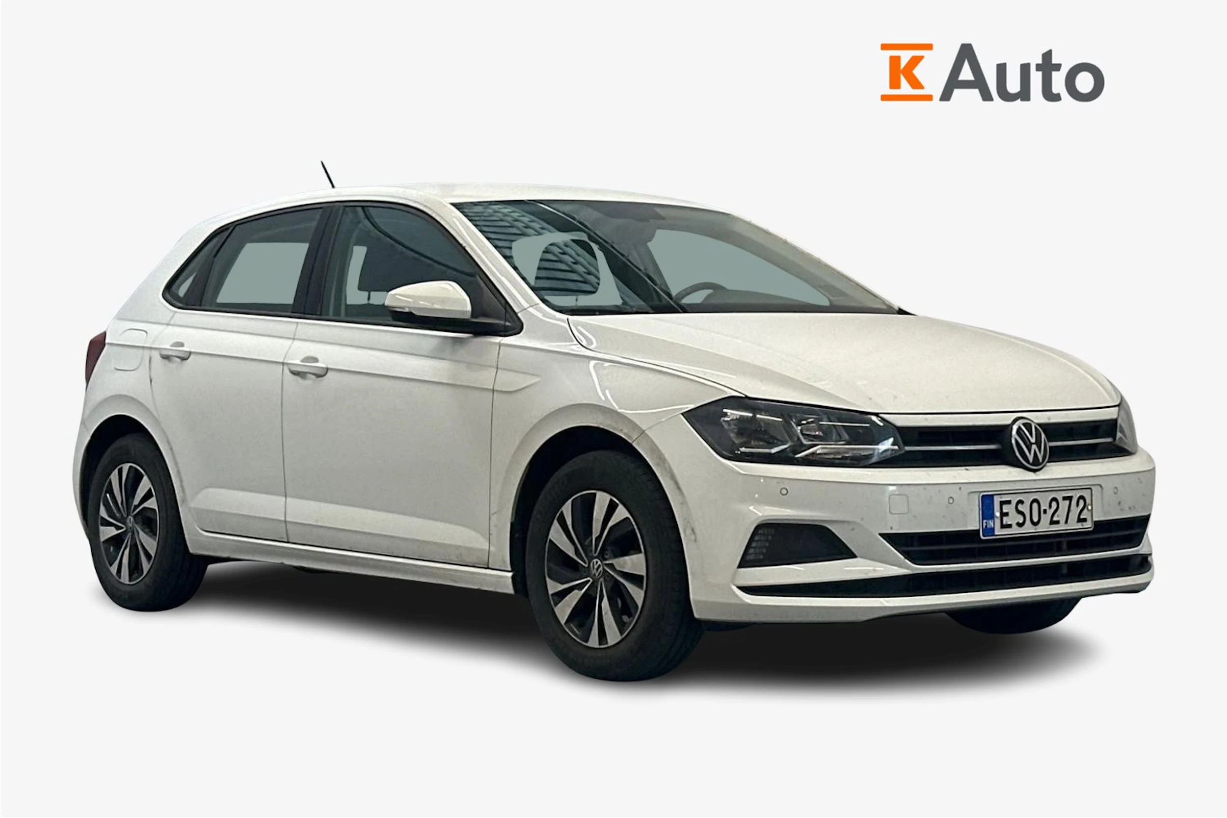 valkoinen Volkswagen Polo 2021 kuva 1.