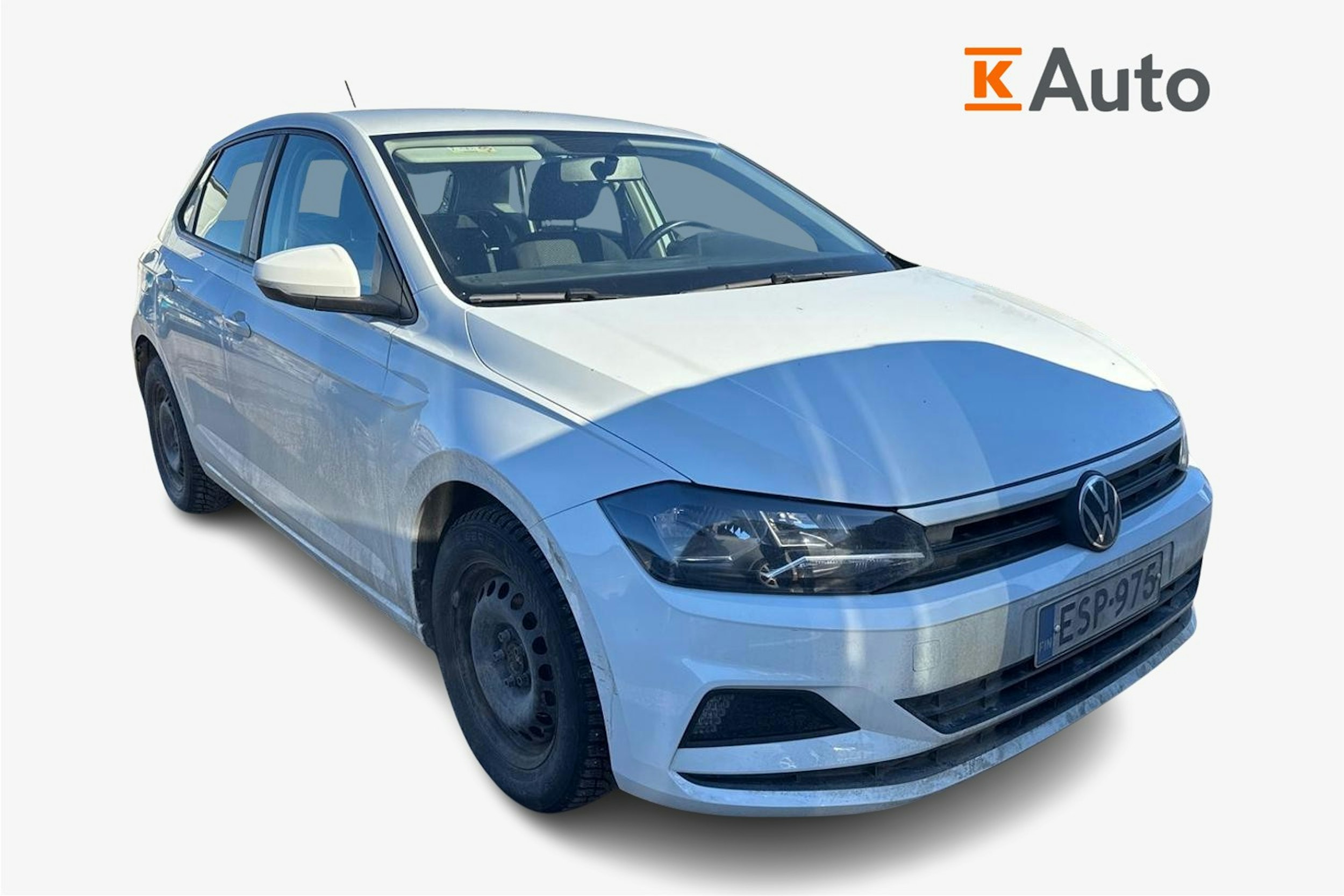 valkoinen Volkswagen Polo 2021 kuva 1.