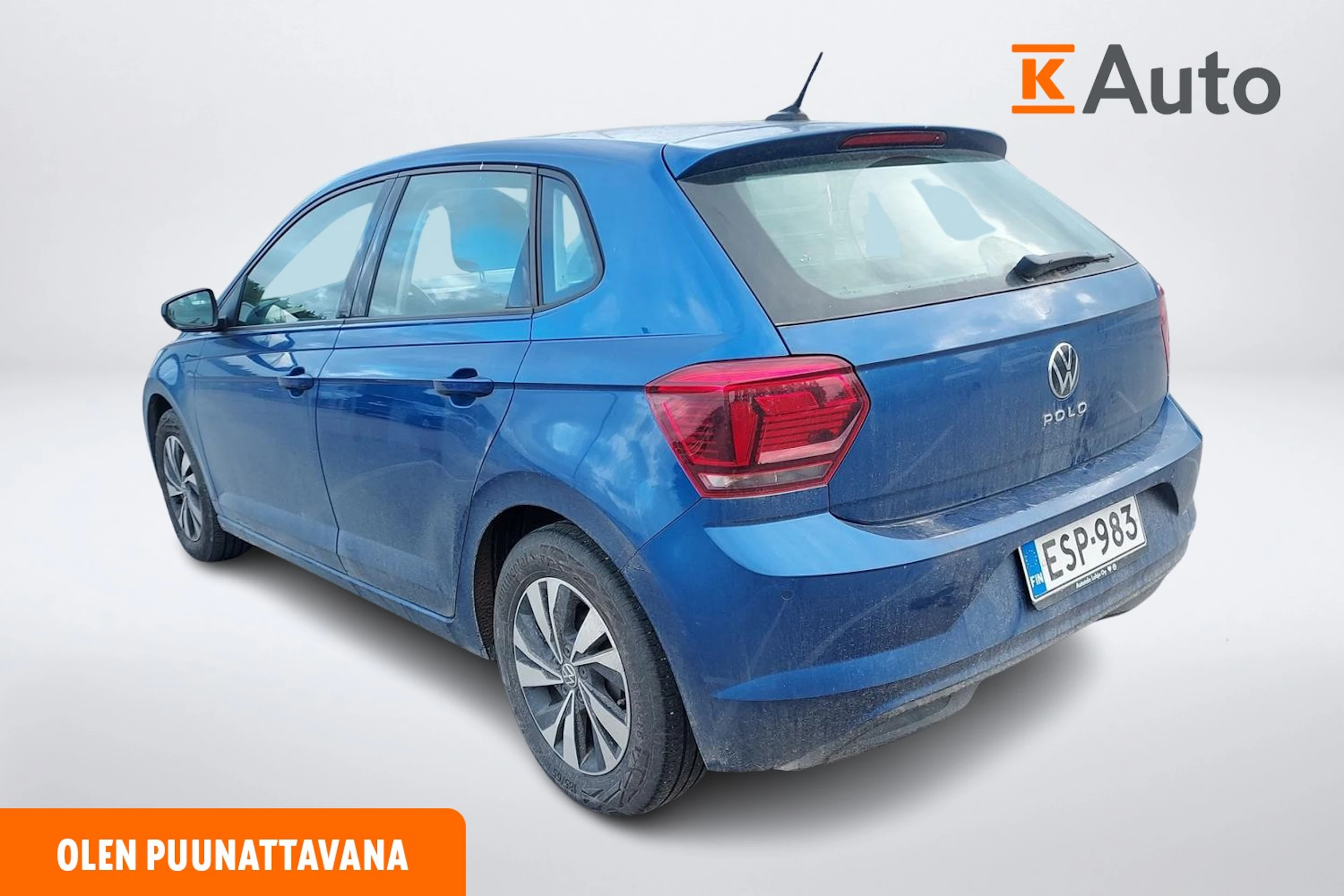 sininen Volkswagen Polo 2021 kuva 2.