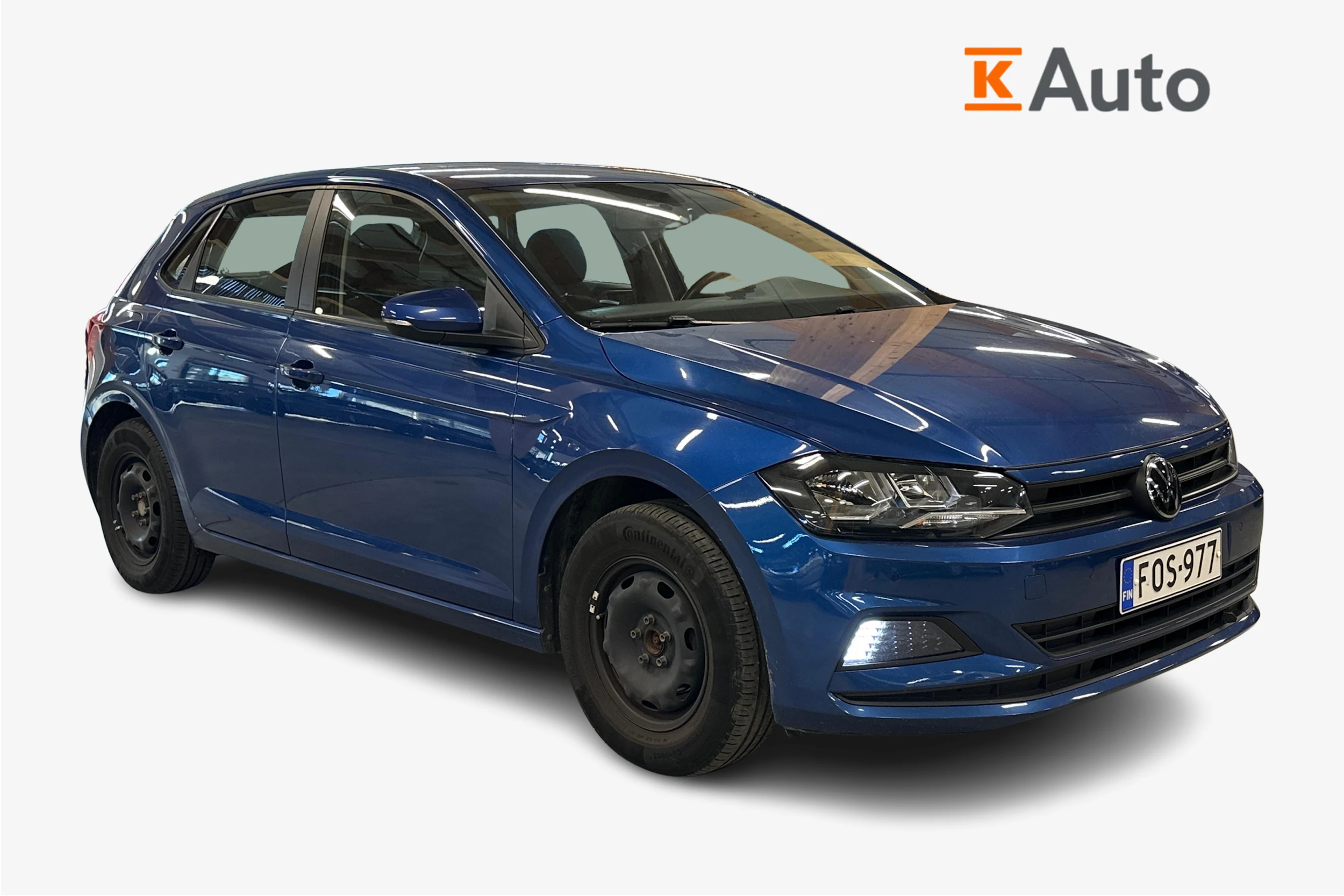 sininen Volkswagen Polo 2021 kuva 1.
