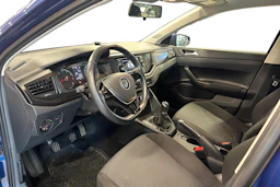 sininen Volkswagen Polo 2021 kuva 3.