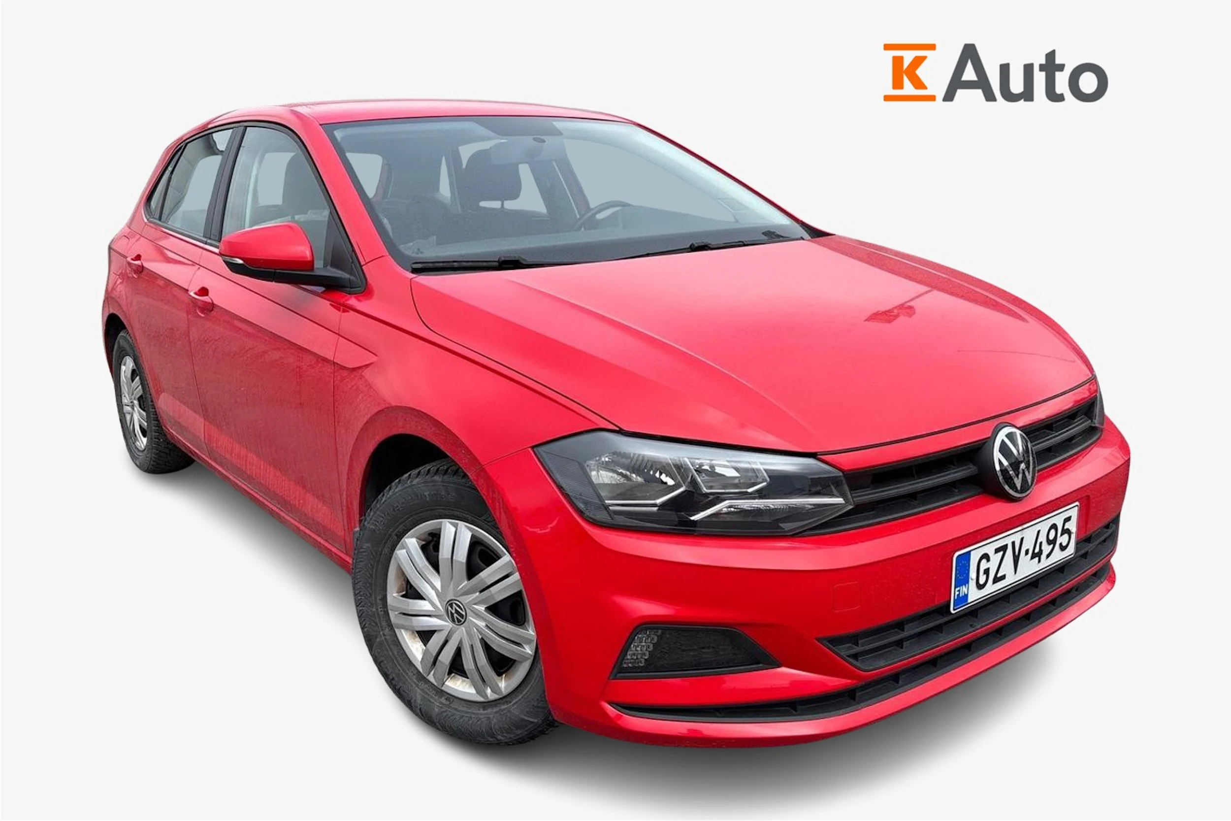 punainen Volkswagen Polo 2021 kuva 1.