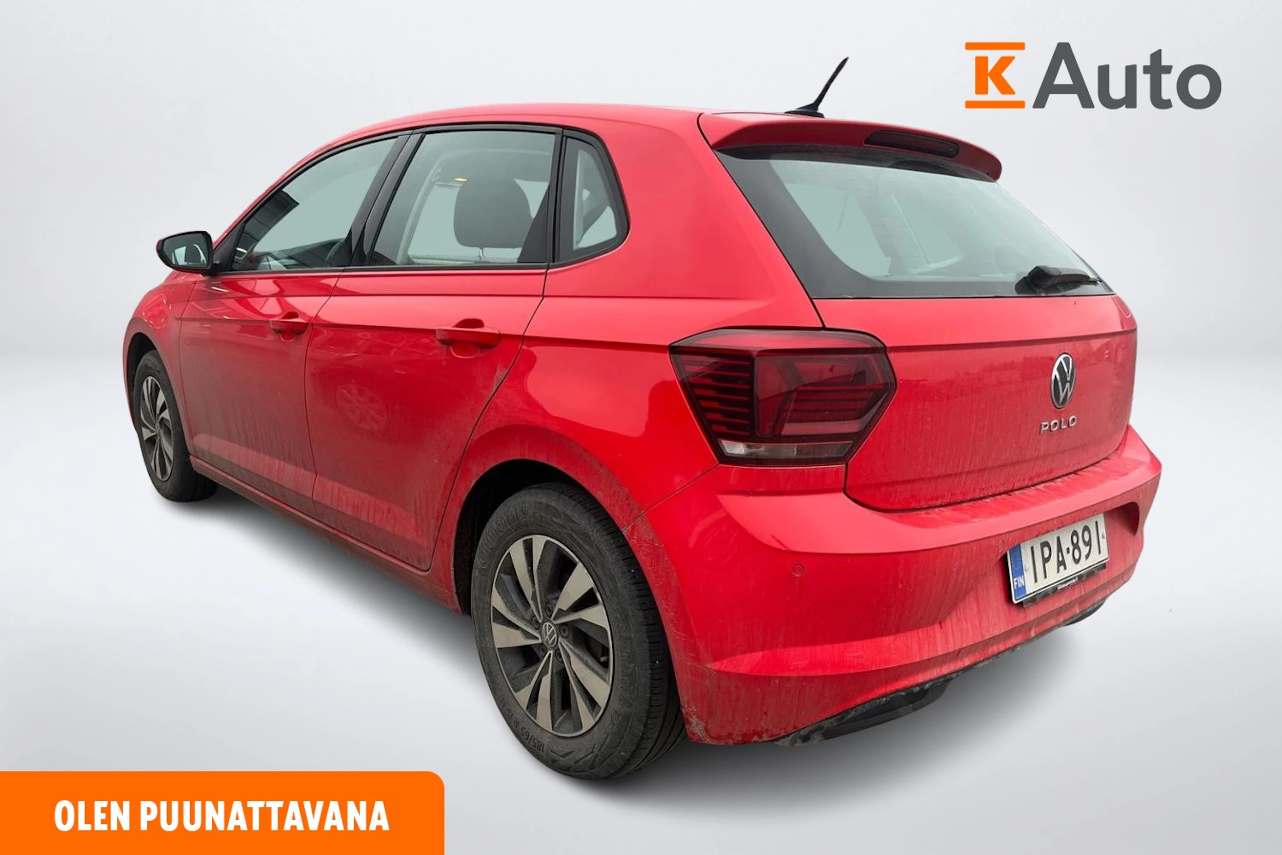 punainen Volkswagen Polo 2021 kuva 2.