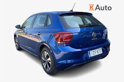 sininen Volkswagen Polo 2021 kuva 2.