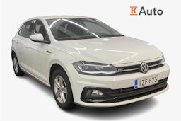 Valkoinen Volkswagen POLO 2021 kuva 1.