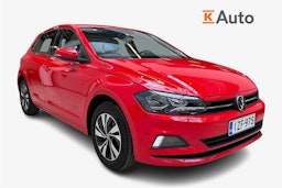 punainen Volkswagen Polo 2021 kuva 1.