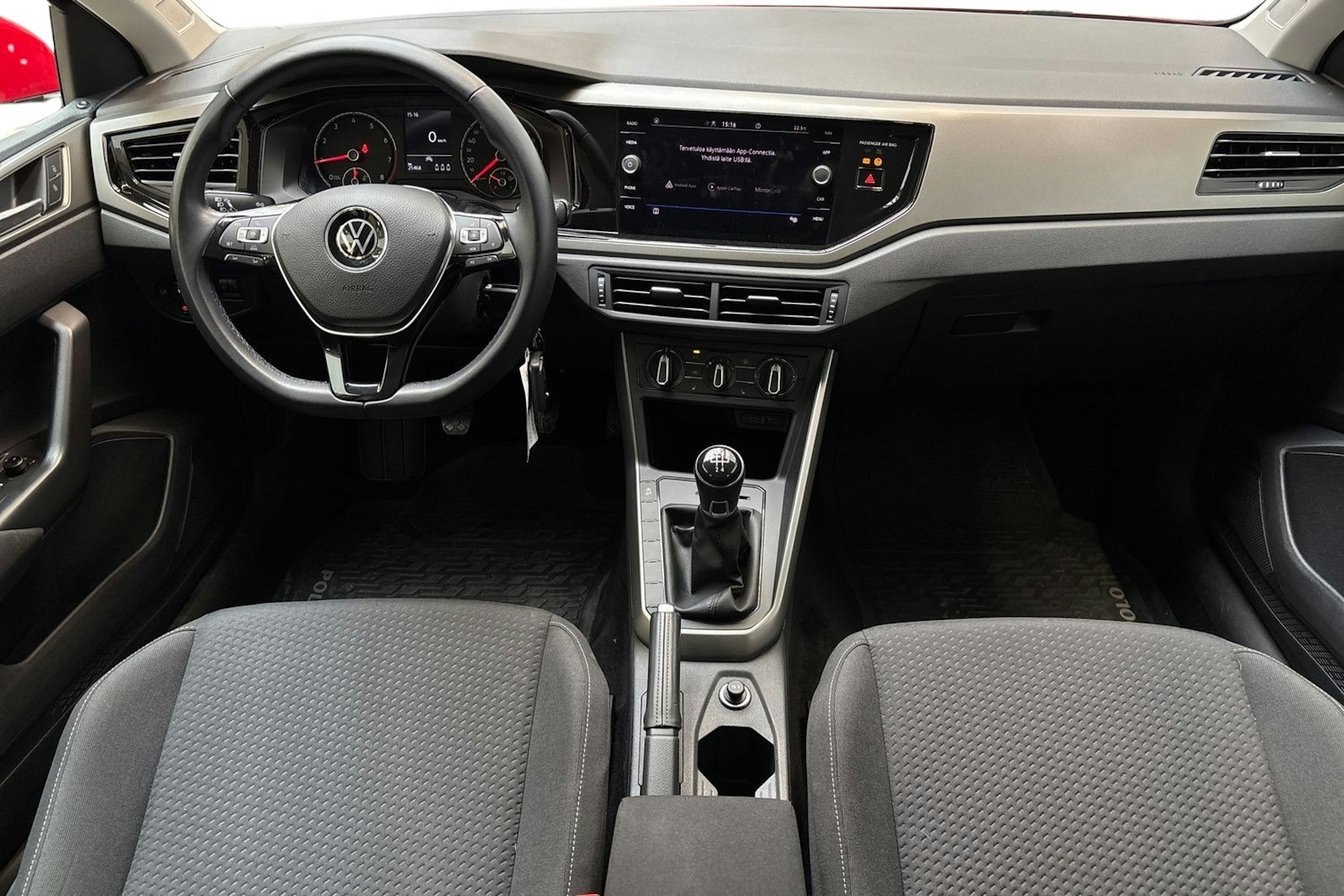 punainen Volkswagen Polo 2021 kuva 9.