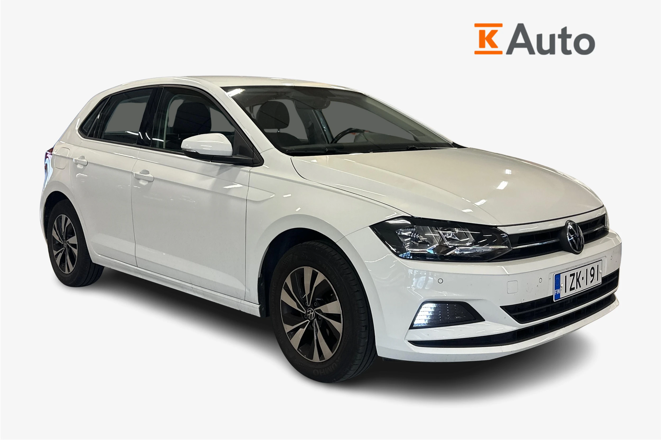 valkoinen Volkswagen Polo 2021 kuva 1.
