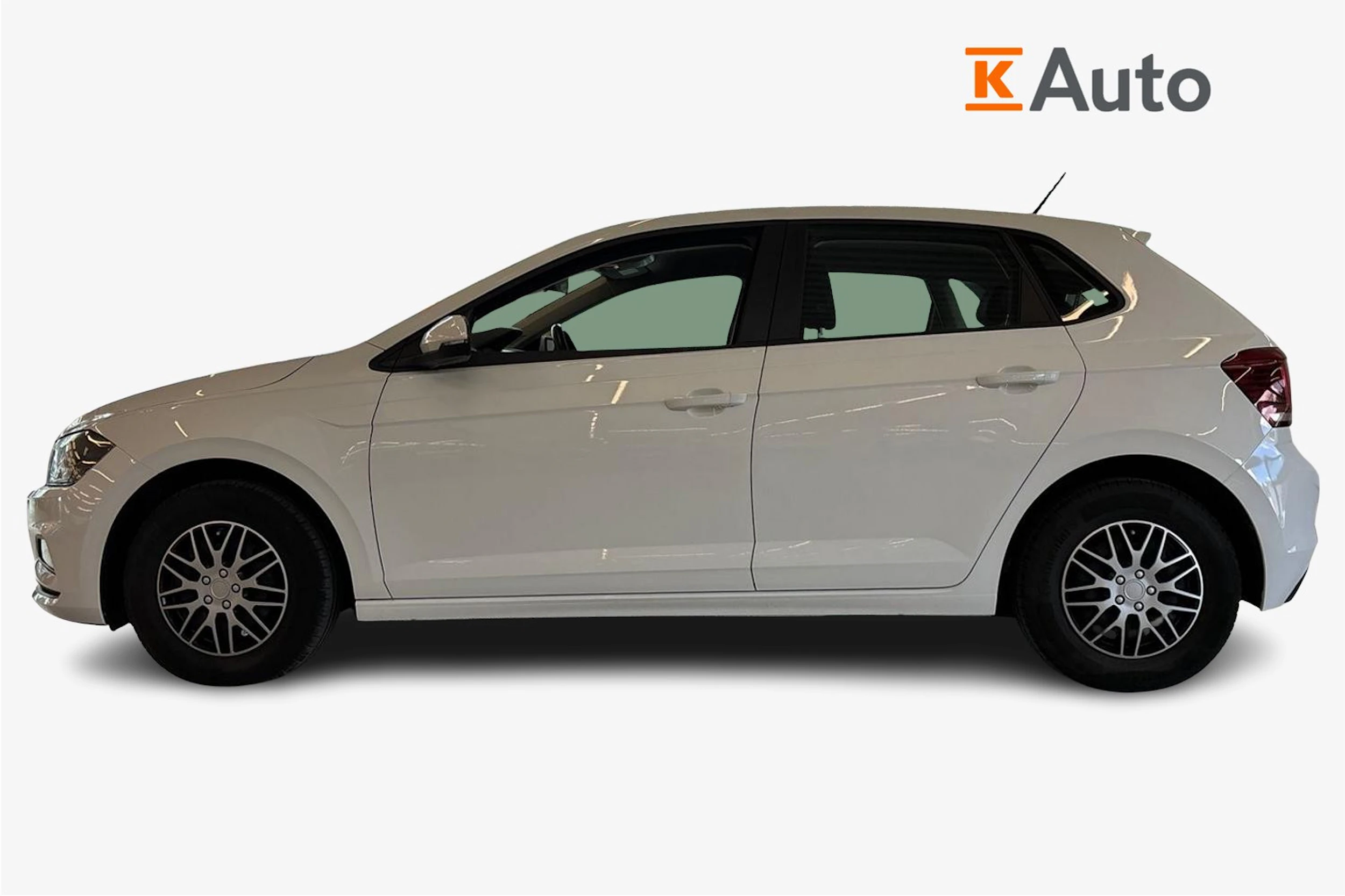 Valkoinen Volkswagen POLO 2021 kuva 5.