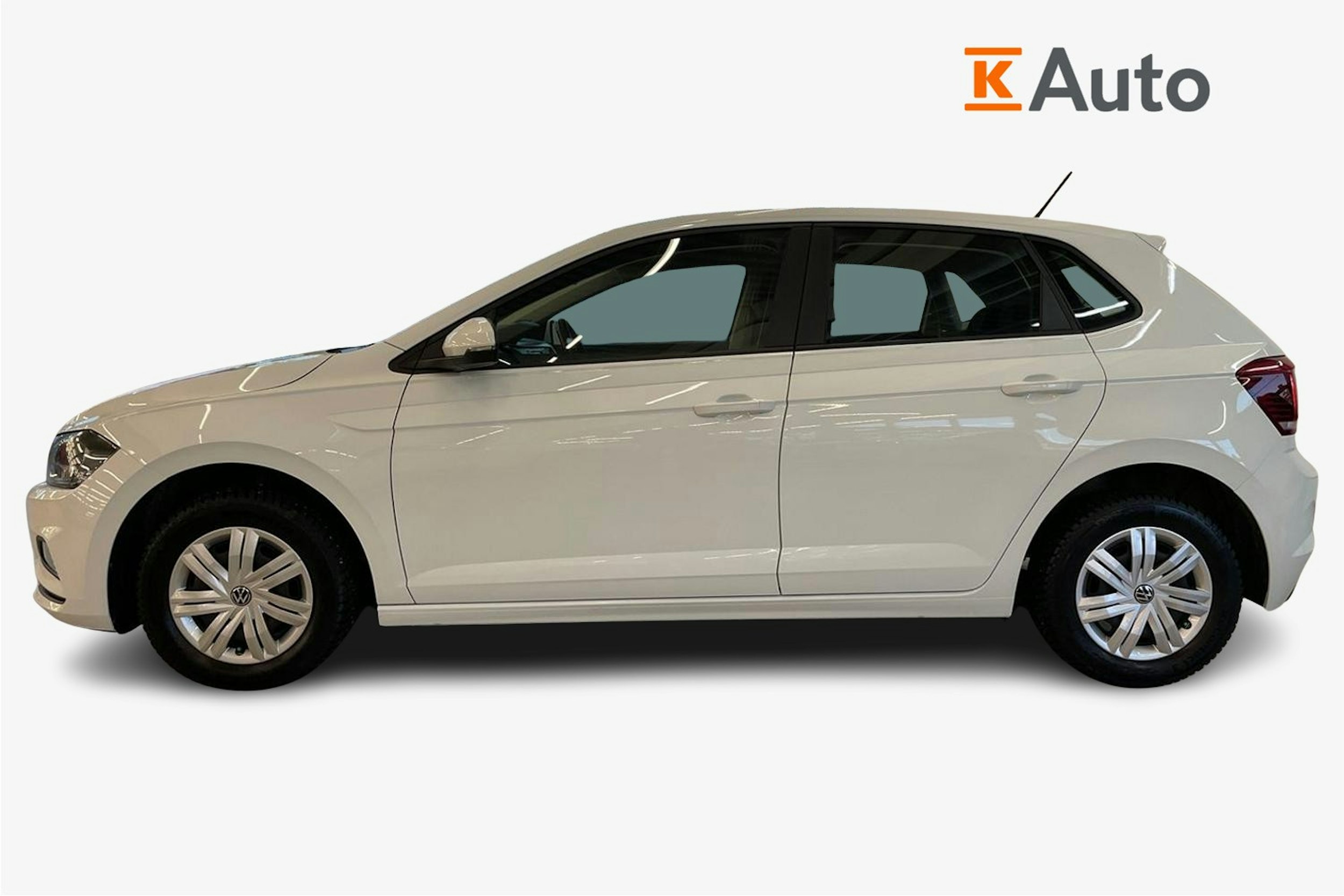 Valkoinen Volkswagen POLO 2021 kuva 6.