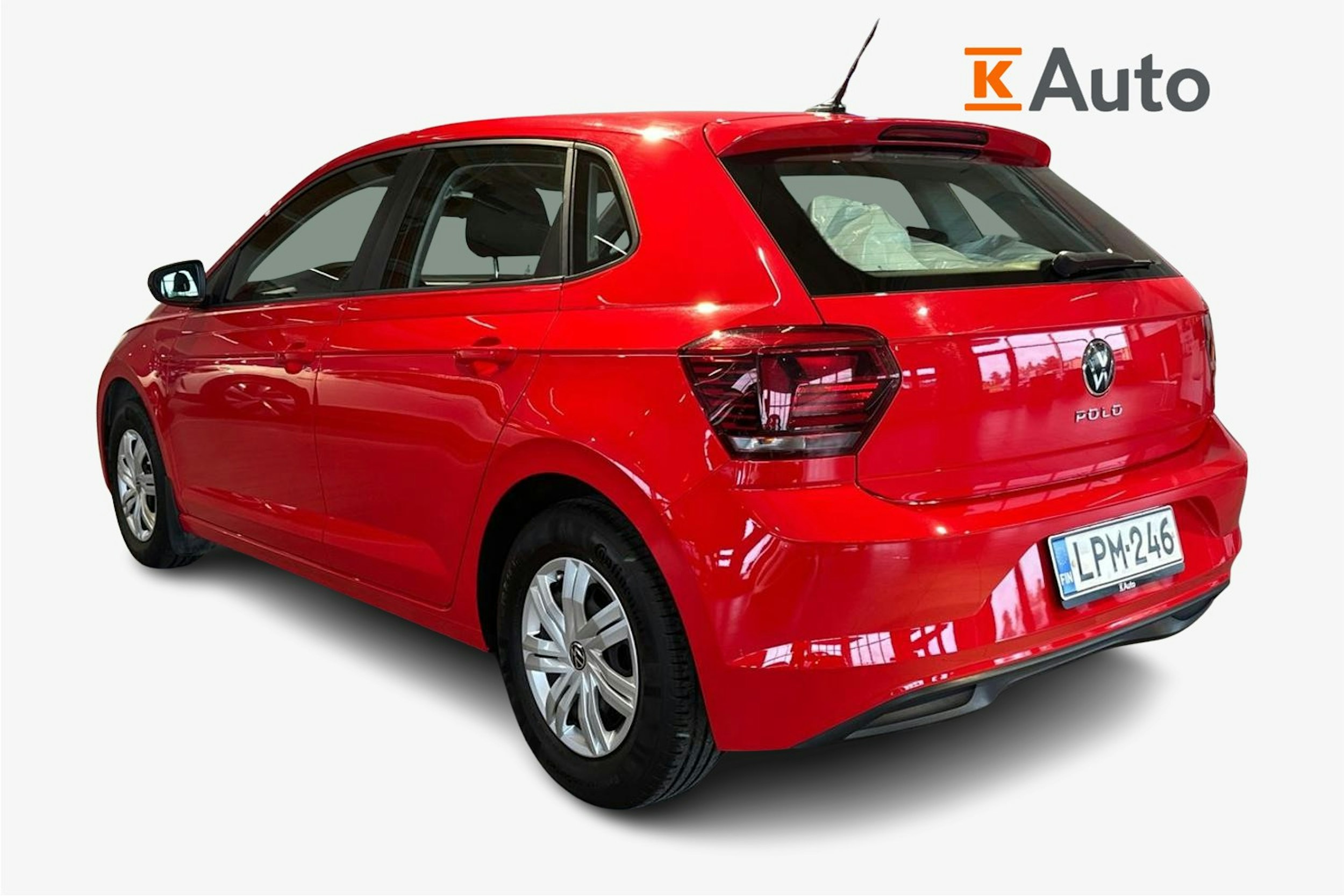 Punainen Volkswagen POLO 2021 kuva 2.