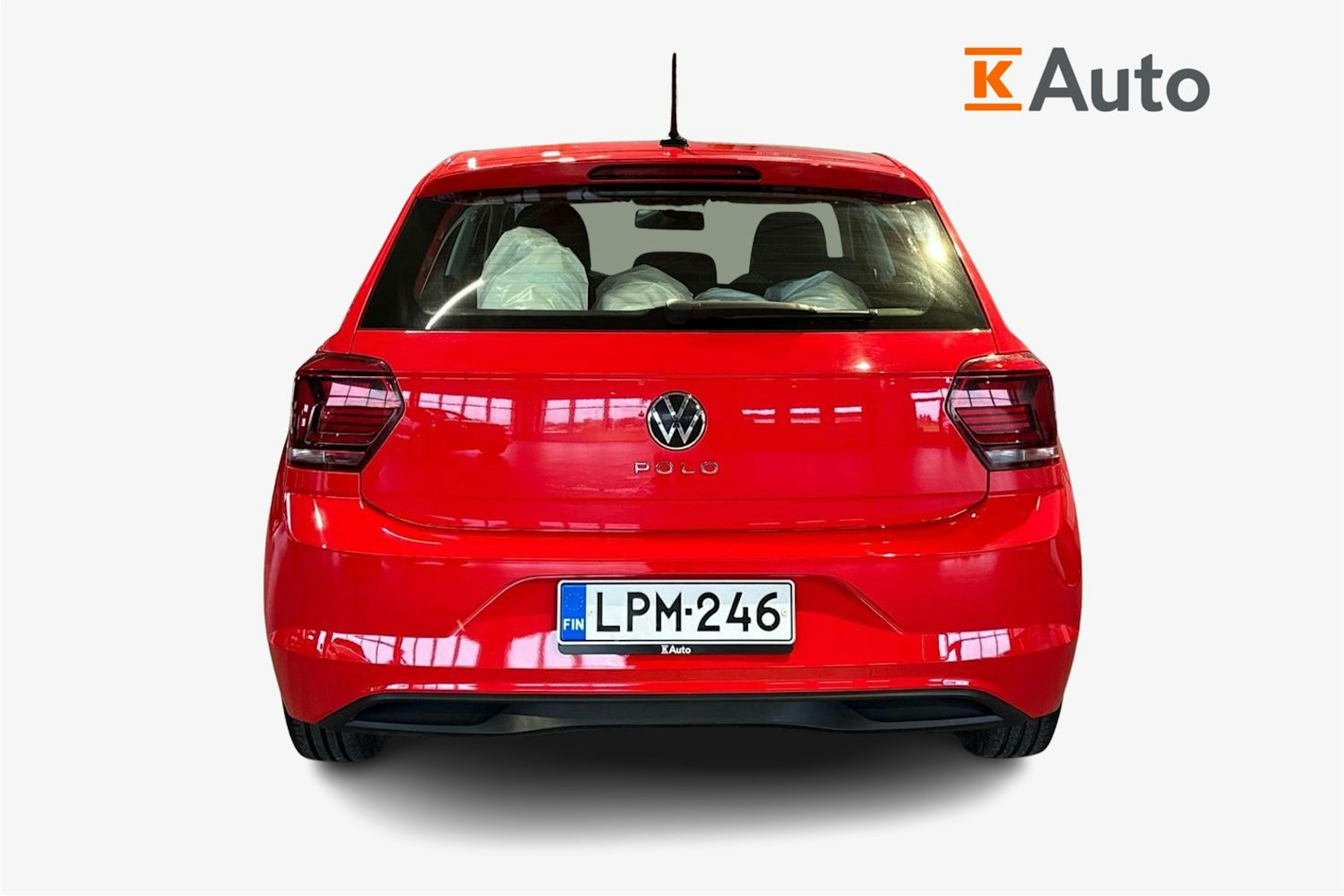Punainen Volkswagen POLO 2021 kuva 3.