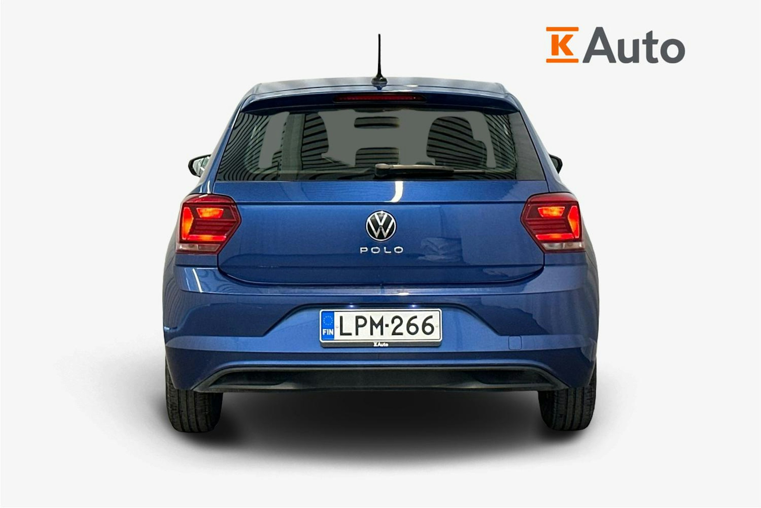 sininen Volkswagen Polo 2021 kuva 3.