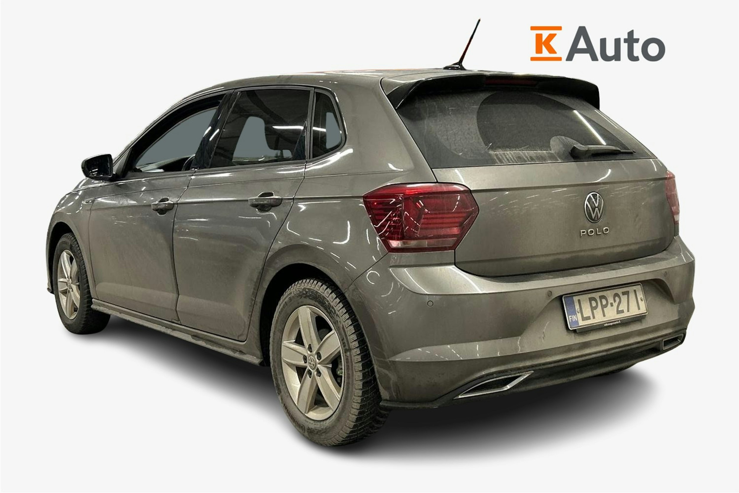 harmaa Volkswagen Polo 2021 kuva 2.