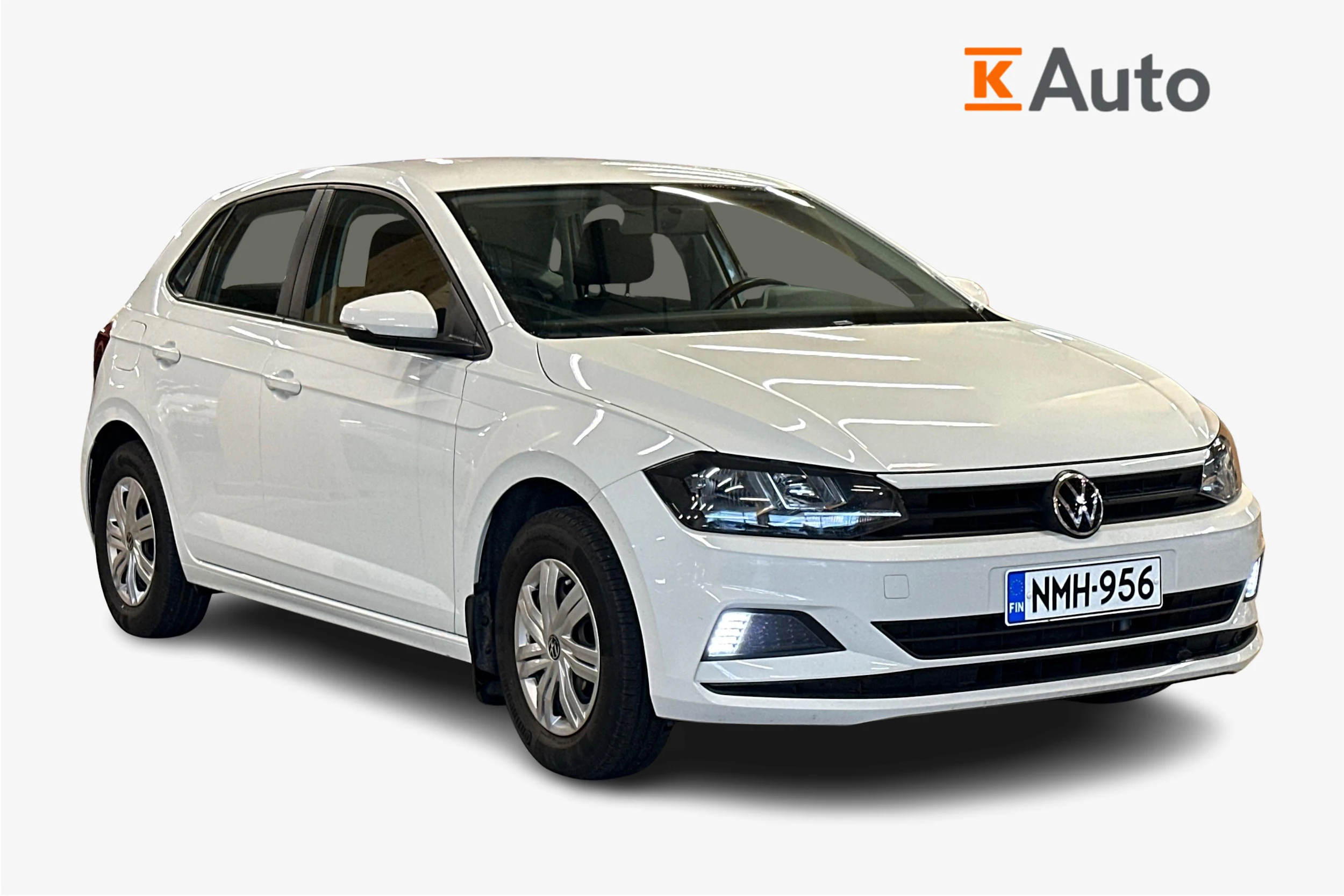 valkoinen Volkswagen Polo 2021 kuva 1.