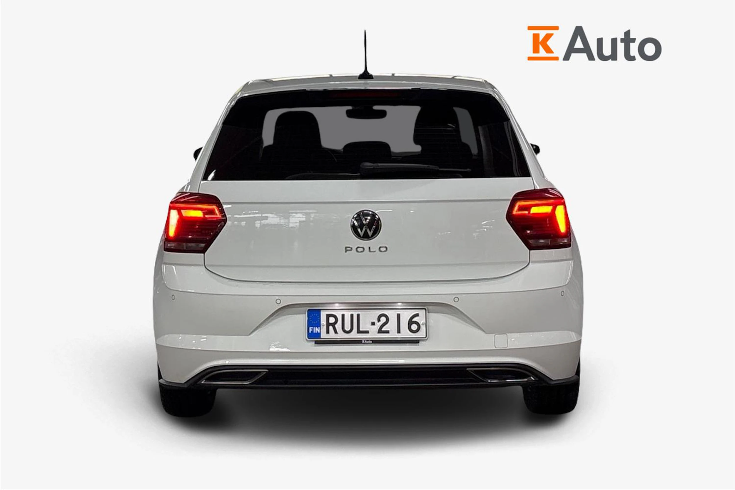Valkoinen Volkswagen POLO 2021 kuva 3.