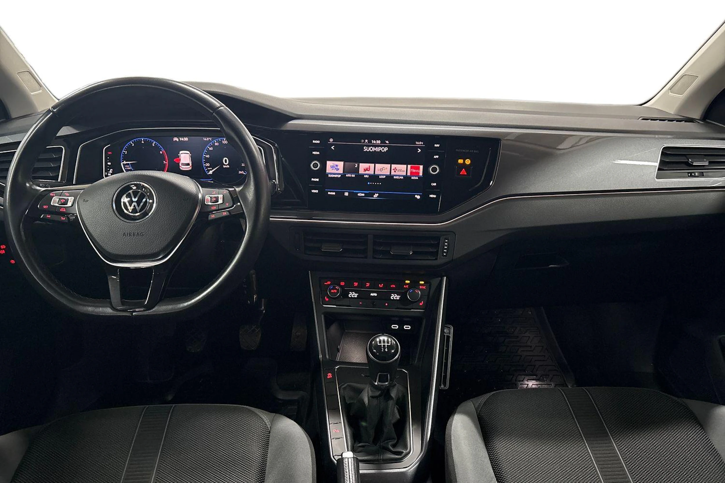 Valkoinen Volkswagen POLO 2021 kuva 7.