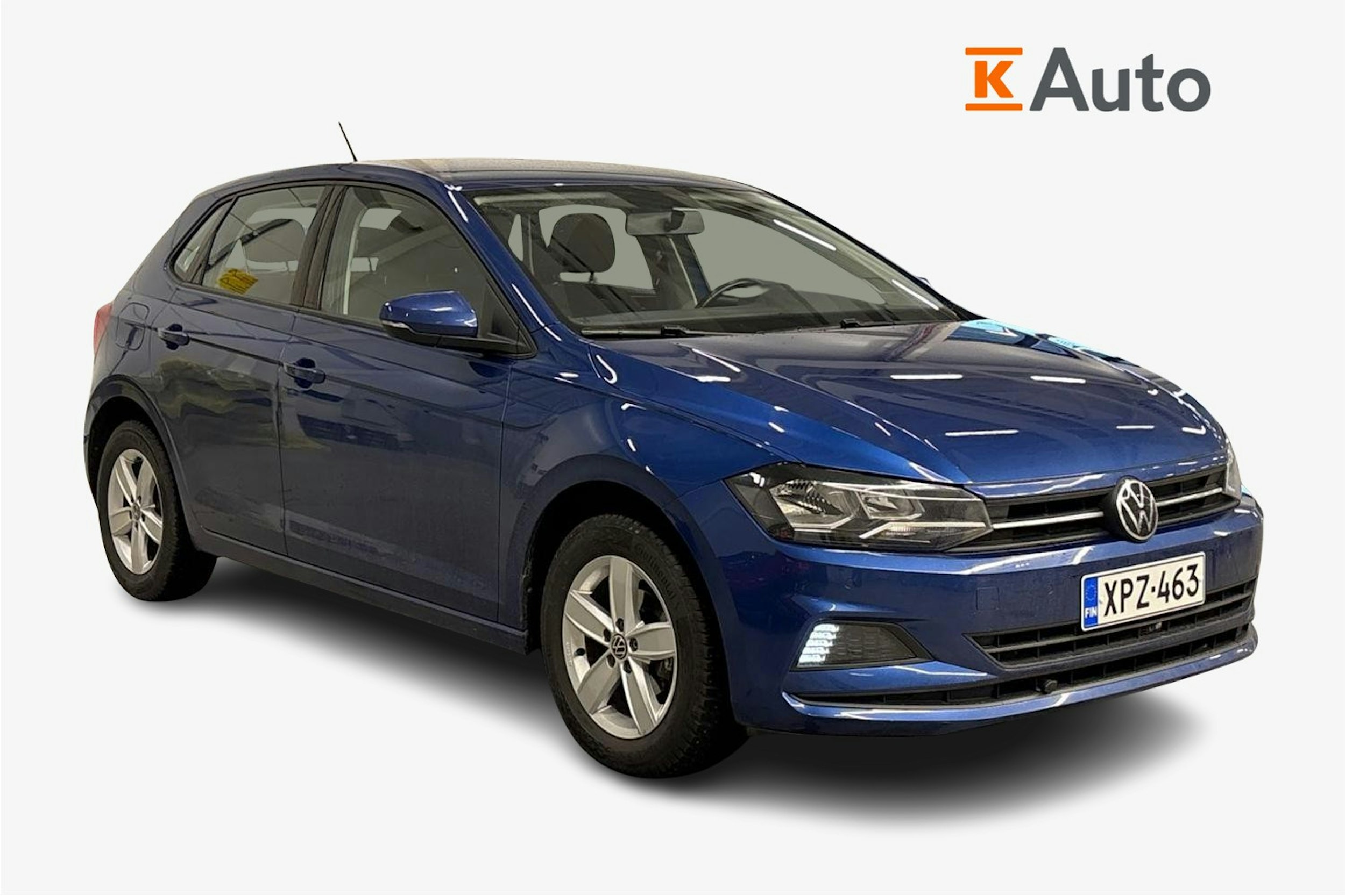 sininen Volkswagen Polo 2021 kuva 1.