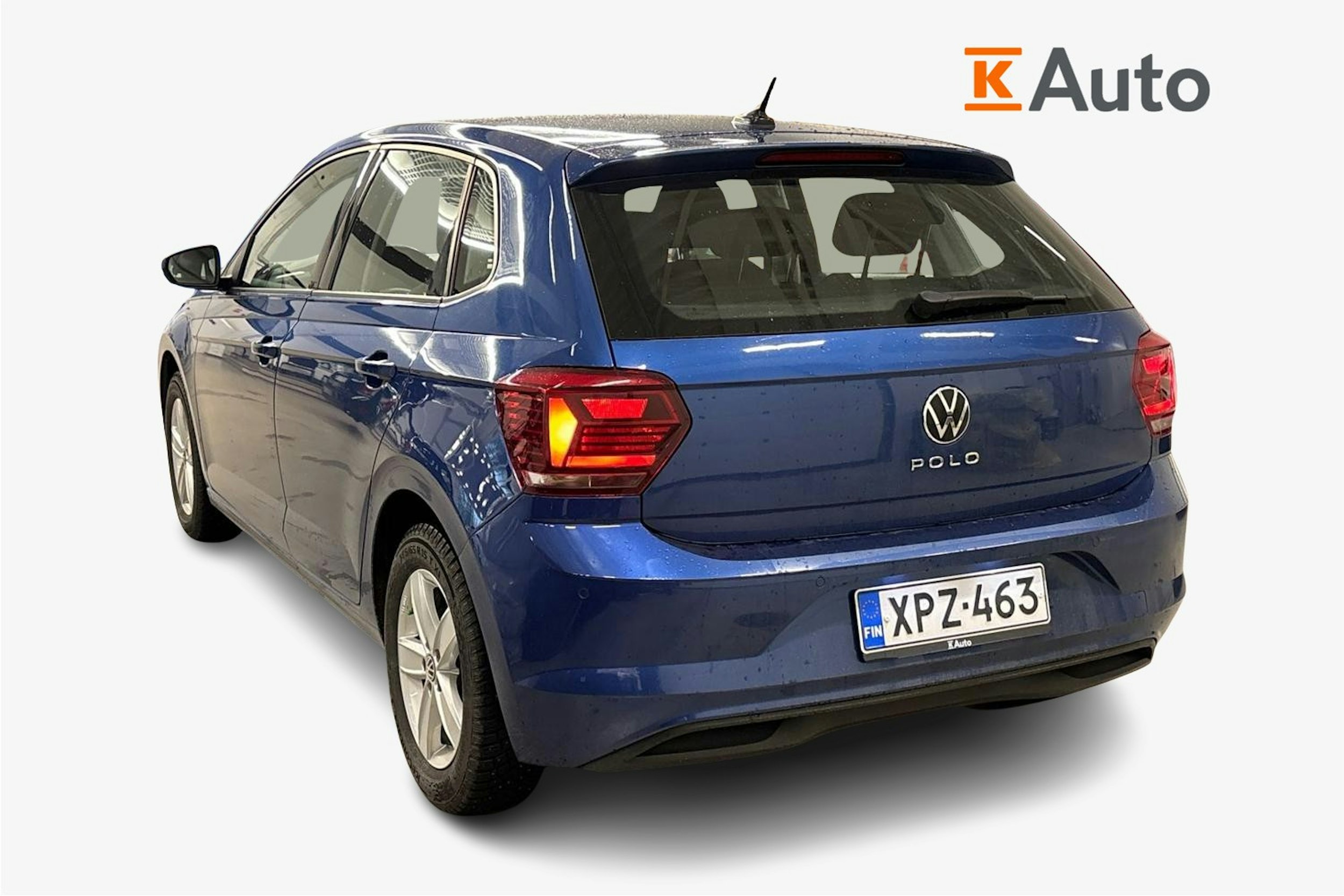 sininen Volkswagen Polo 2021 kuva 2.