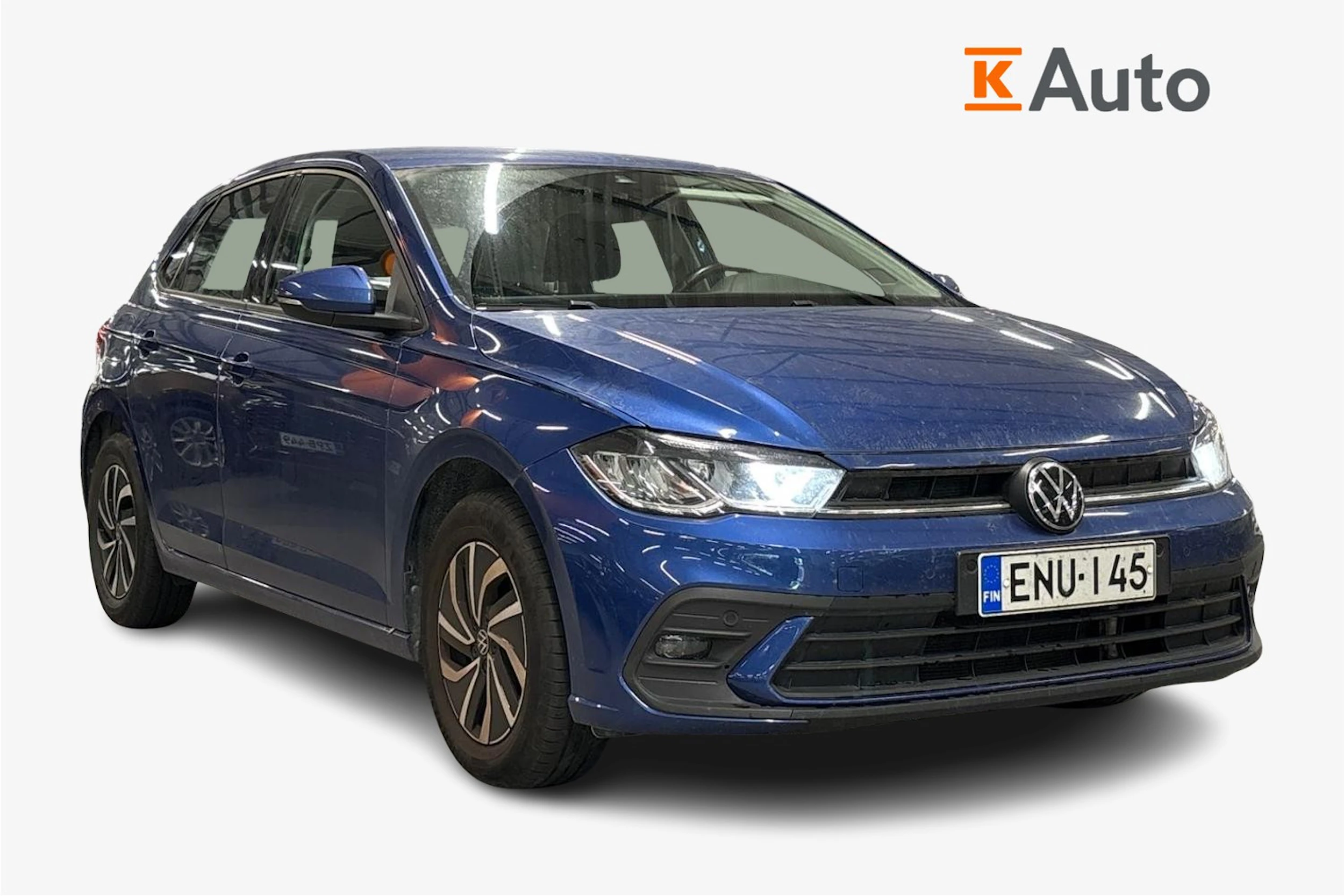 sininen Volkswagen Polo 2022 kuva 1.