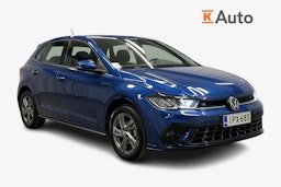sininen Volkswagen Polo 2022 kuva 1.