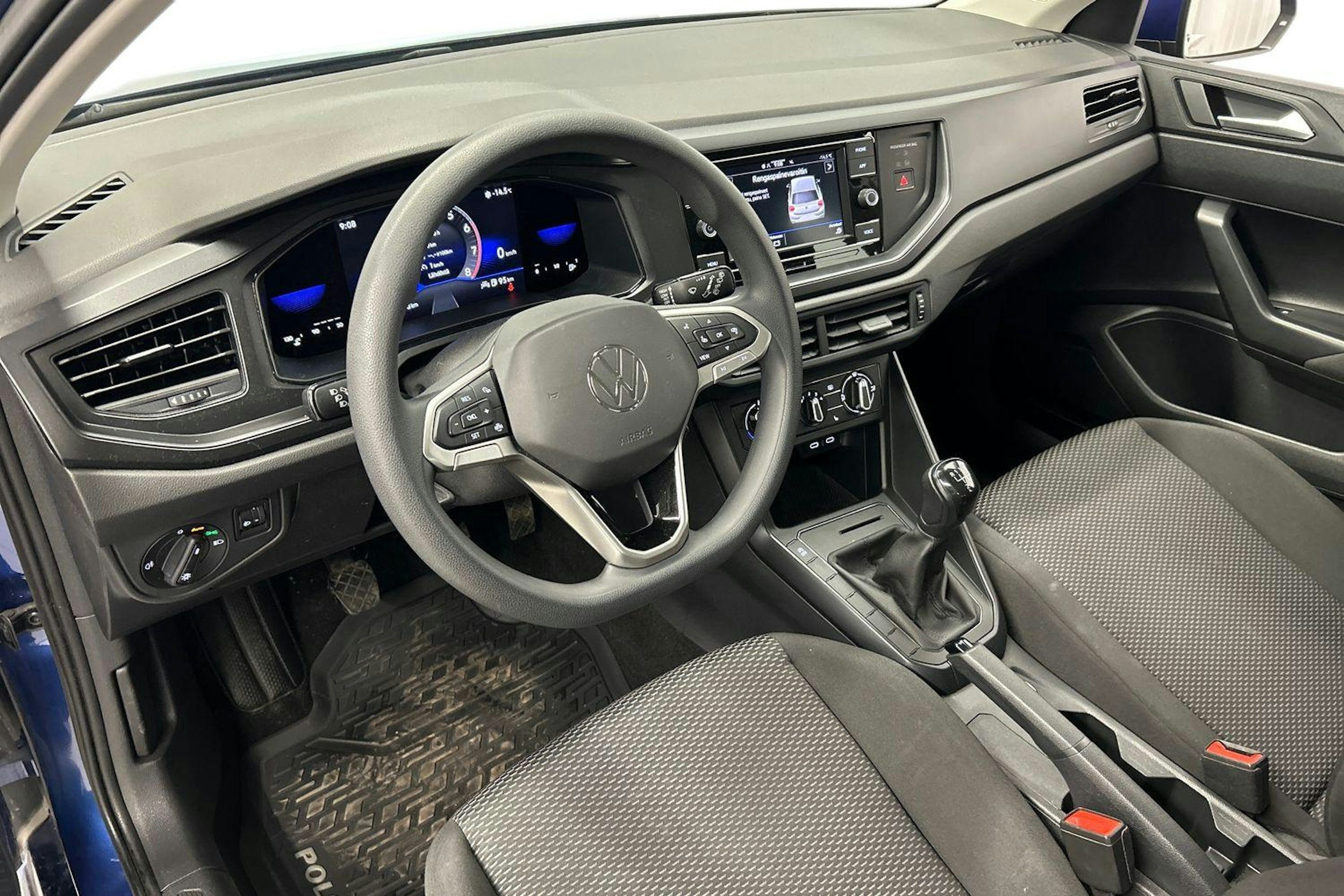sininen Volkswagen Polo 2022 kuva 7.