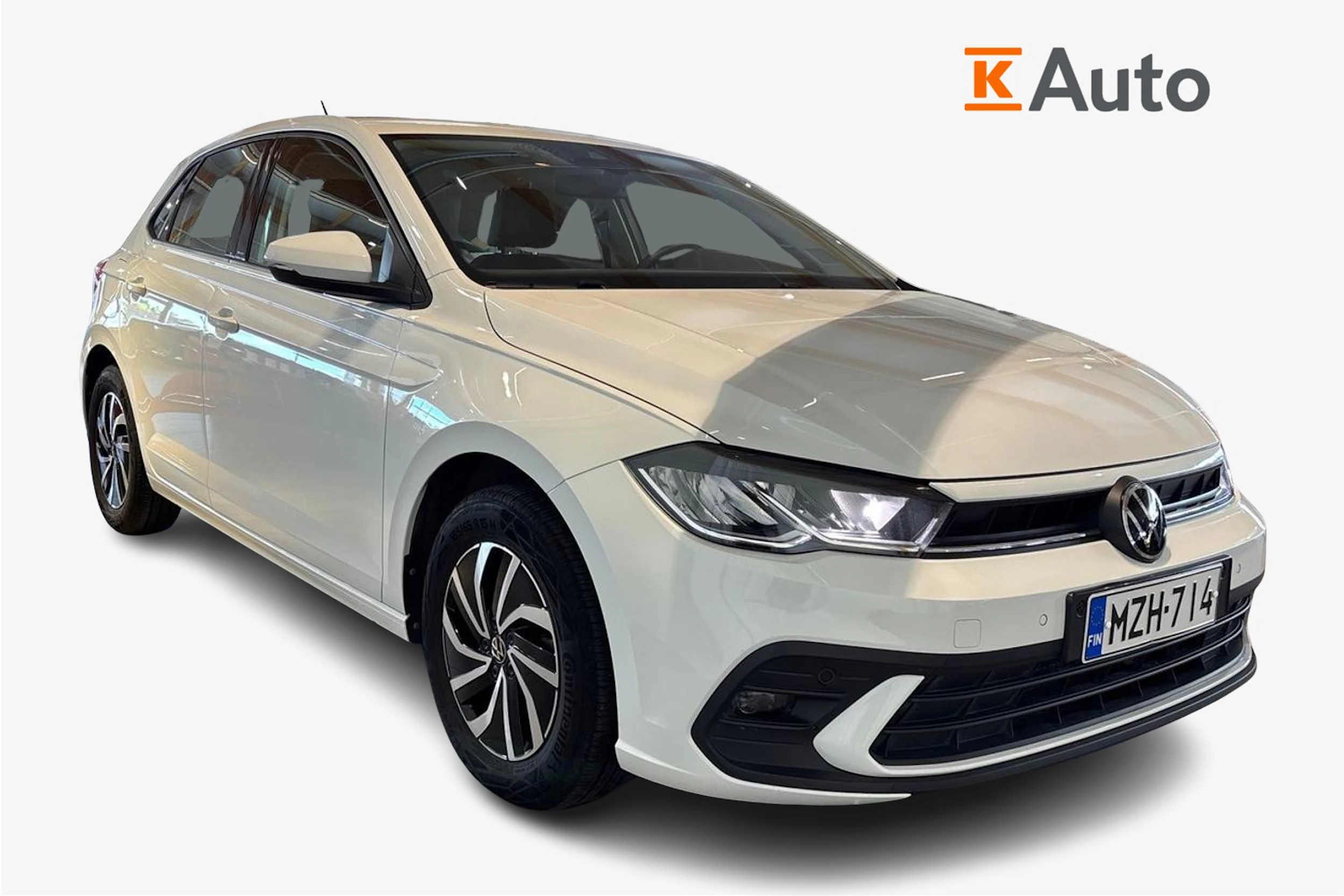 valkoinen Volkswagen POLO 2022 kuva 1.