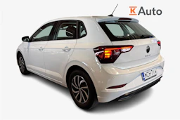 valkoinen Volkswagen POLO 2022 kuva 3.