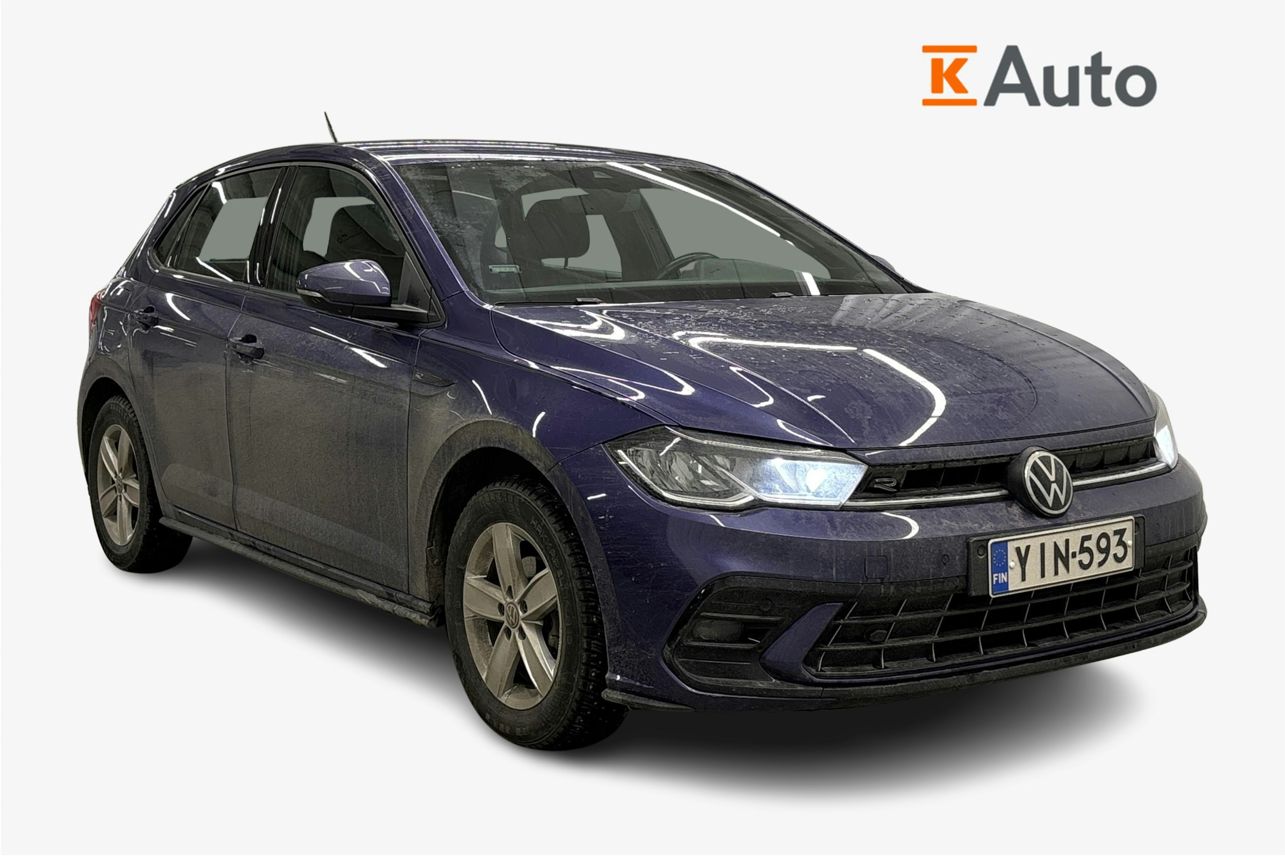 violetti Volkswagen Polo 2022 kuva 1.