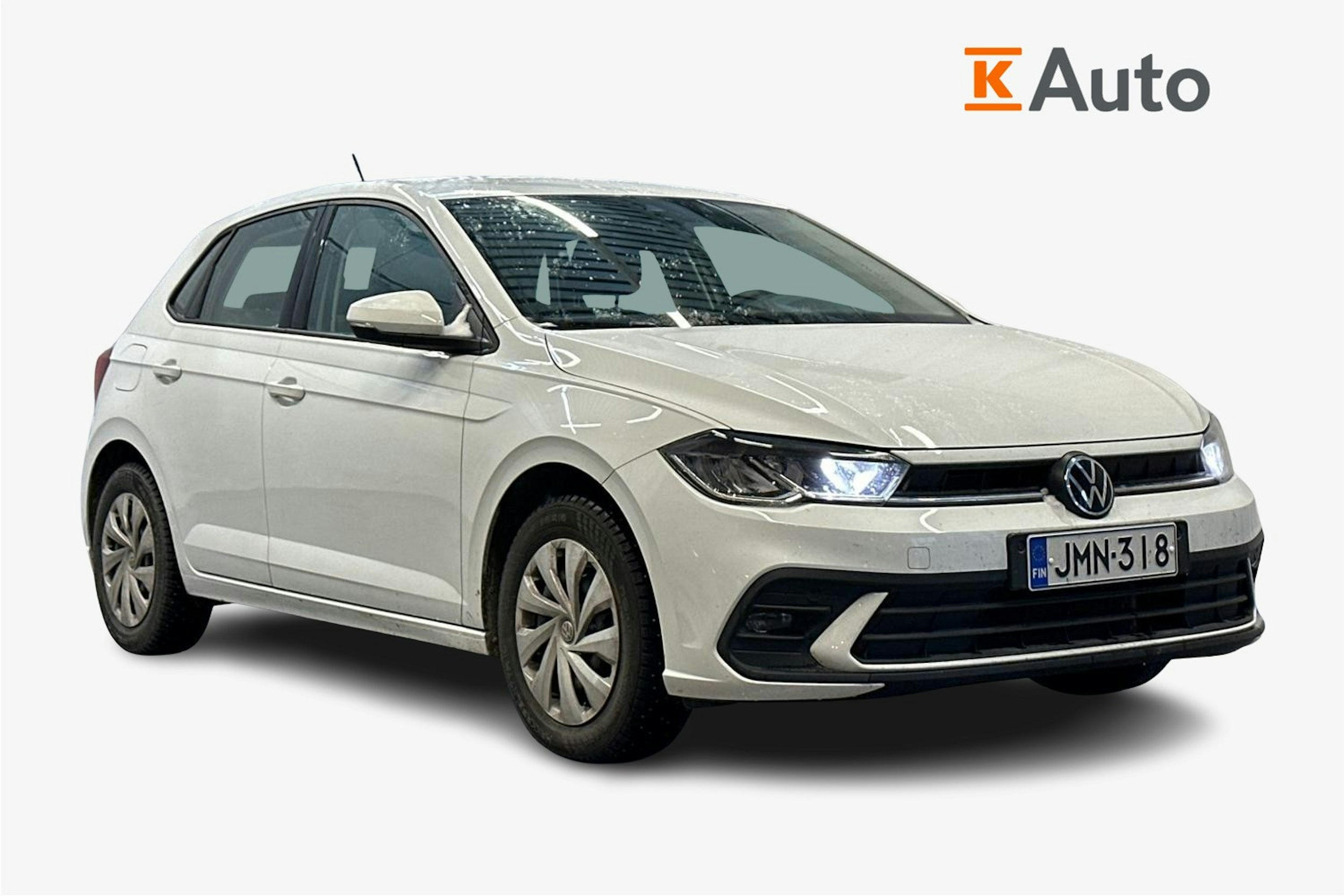 valkoinen Volkswagen Polo 2023 kuva 1.