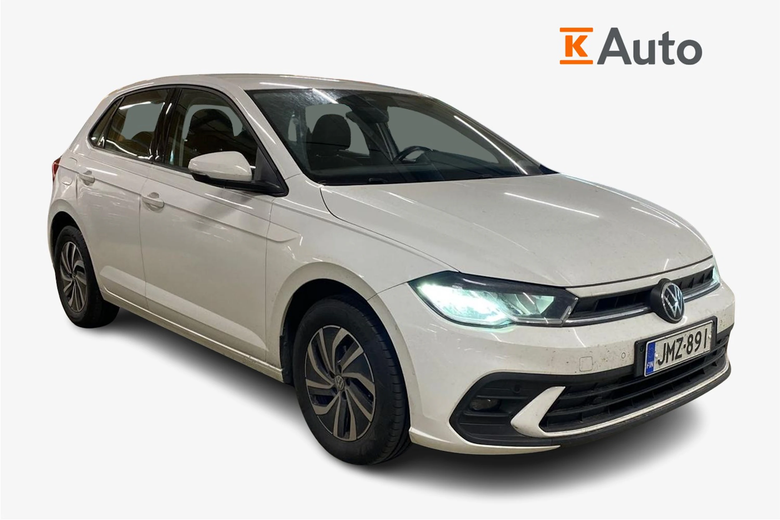 valkoinen Volkswagen Polo 2023 kuva 1.