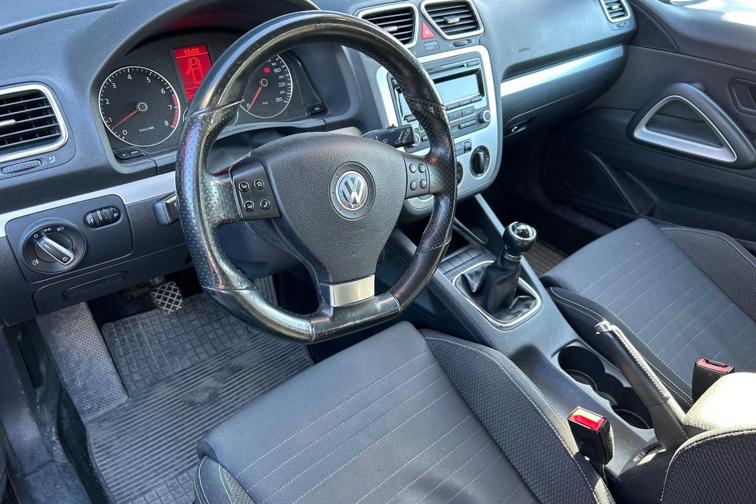 musta Volkswagen Scirocco 2009 kuva 3.