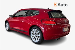 punainen Volkswagen Scirocco 2009 kuva 2.