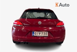 punainen Volkswagen Scirocco 2009 kuva 3.