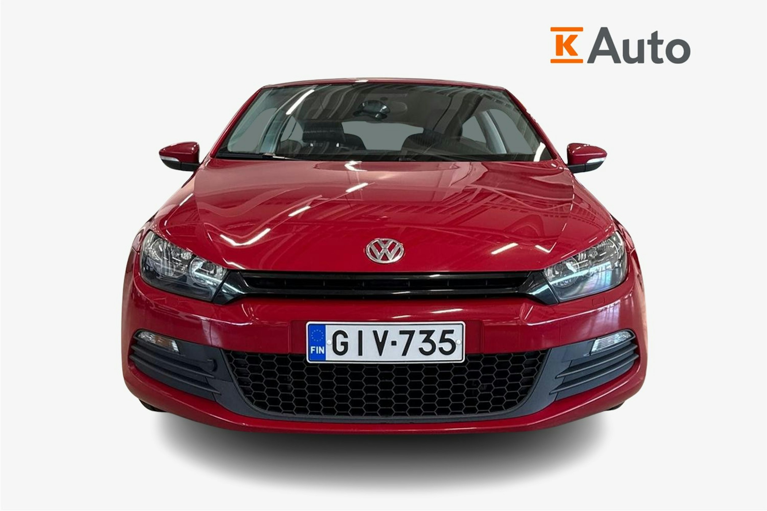 punainen Volkswagen Scirocco 2009 kuva 5.