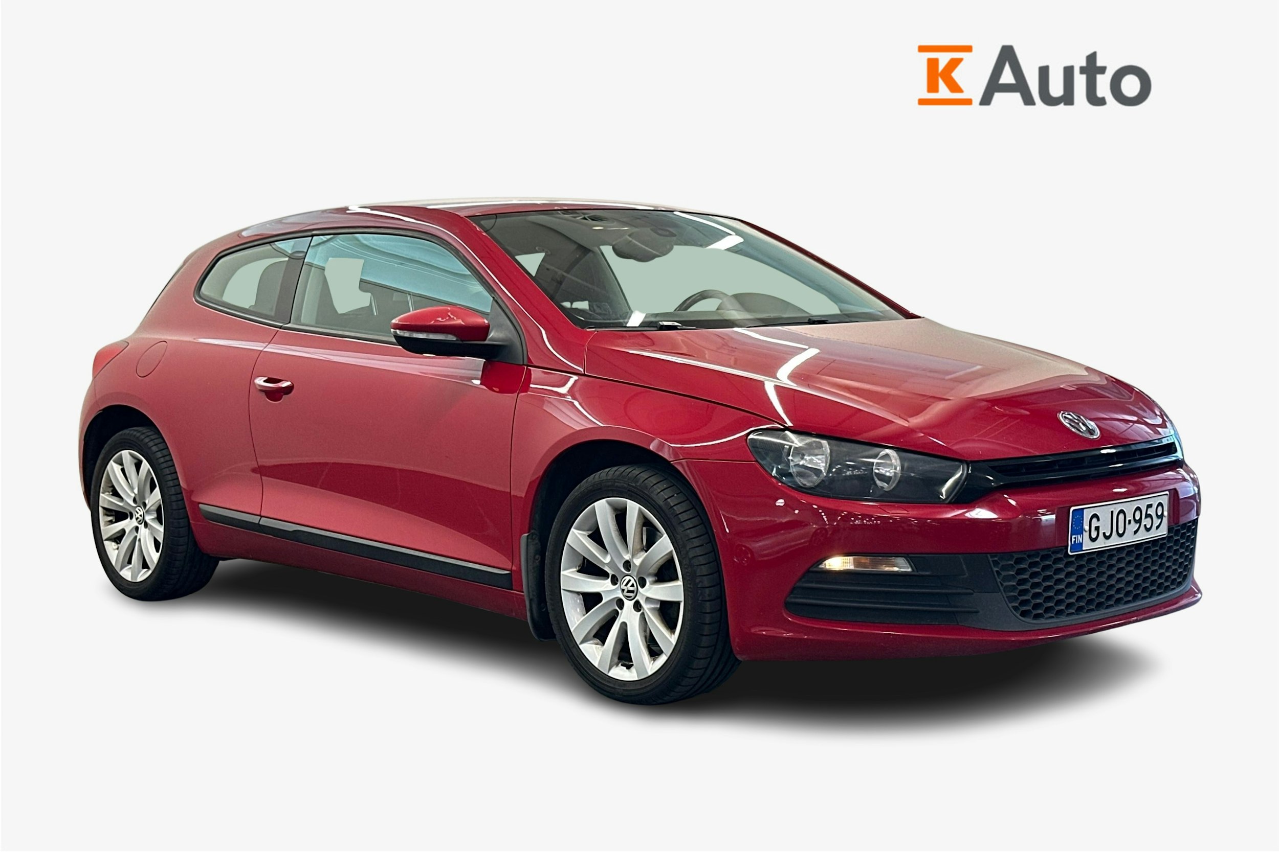 punainen Volkswagen Scirocco 2011 kuva 1.