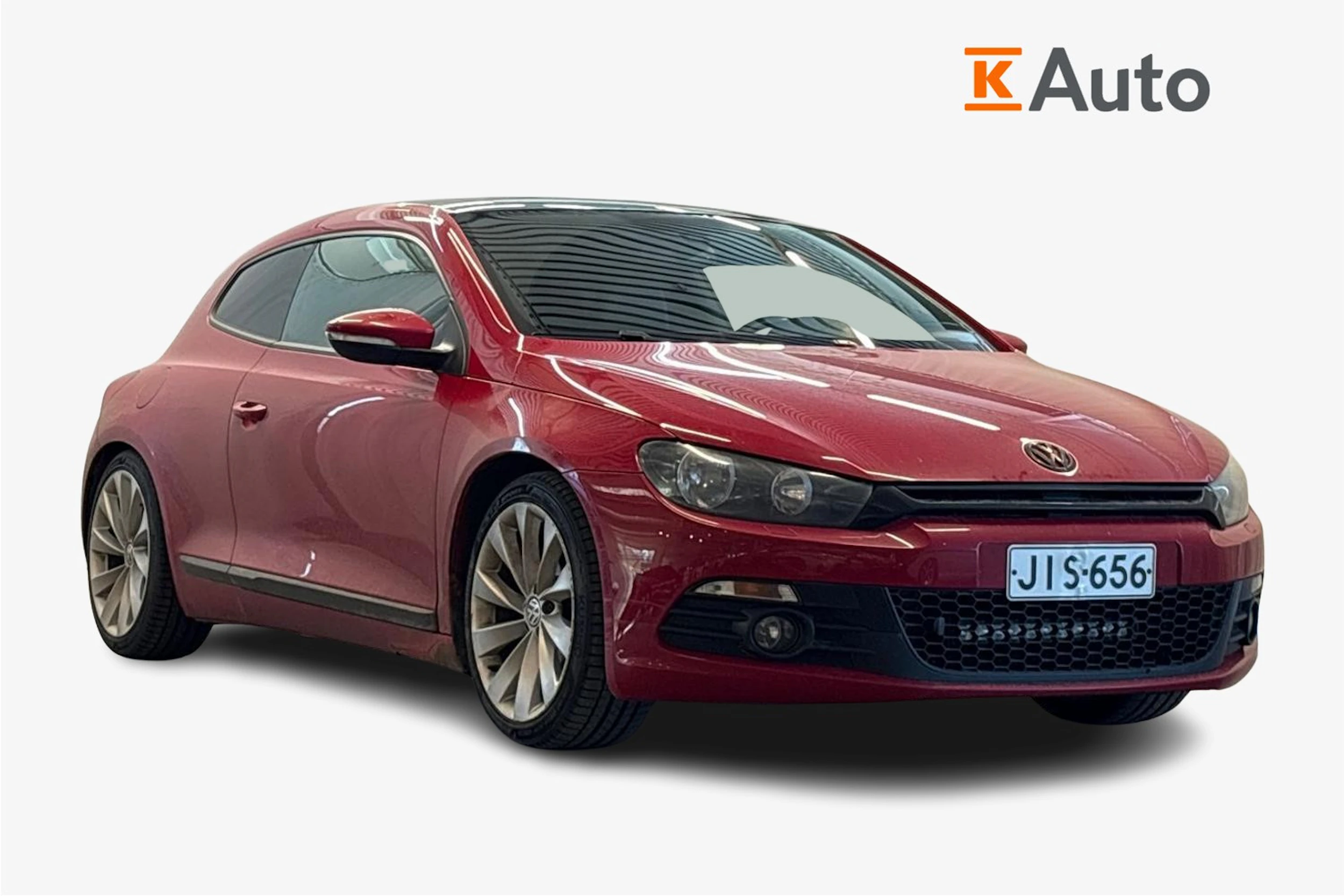 punainen Volkswagen Scirocco 2013 kuva 1.
