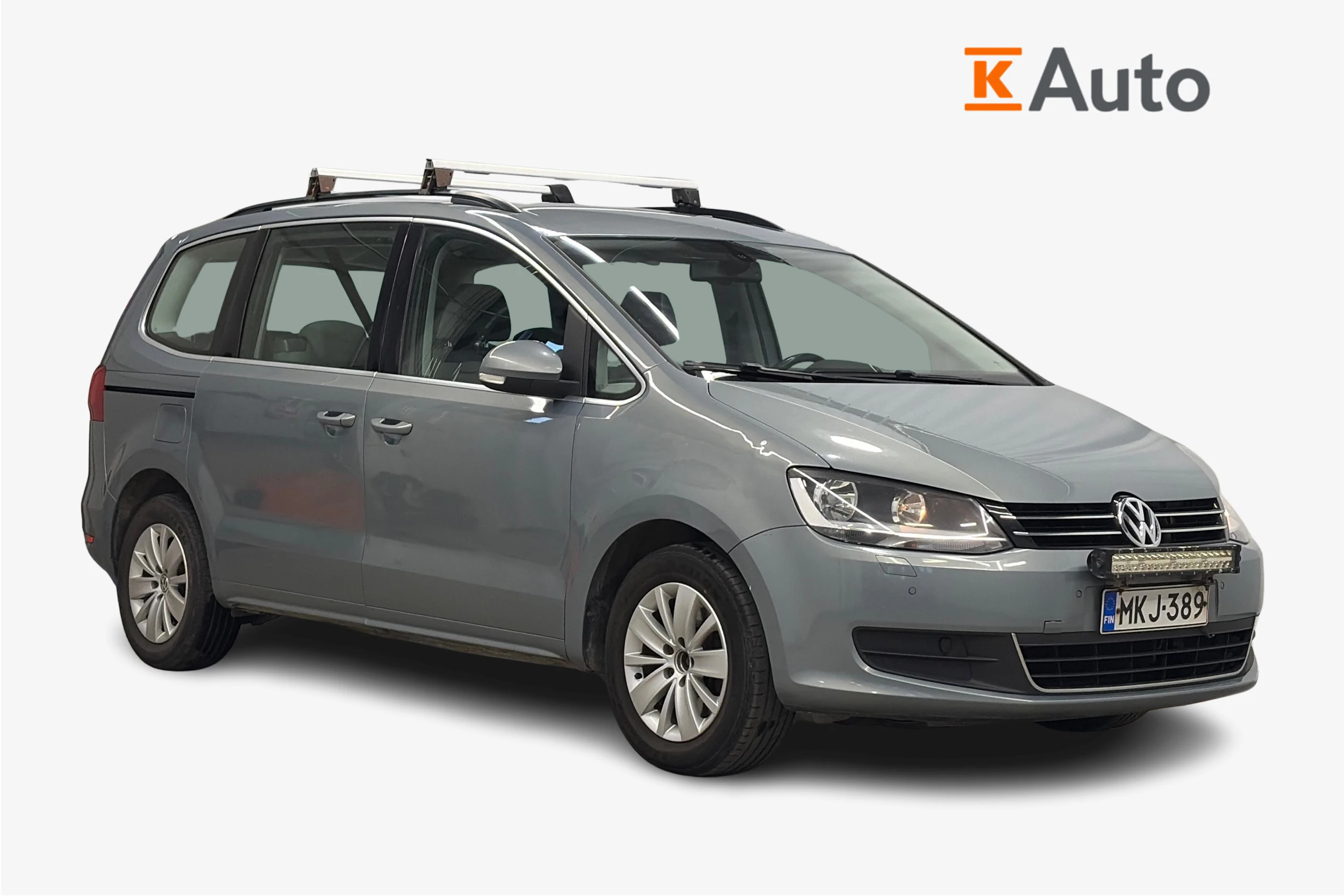 harmaa Volkswagen Sharan 2010 kuva 1.